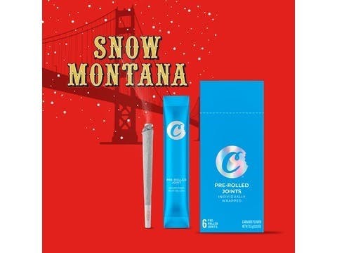 Cookies - Snow Montana - 6 pack Joints (0.58g each)