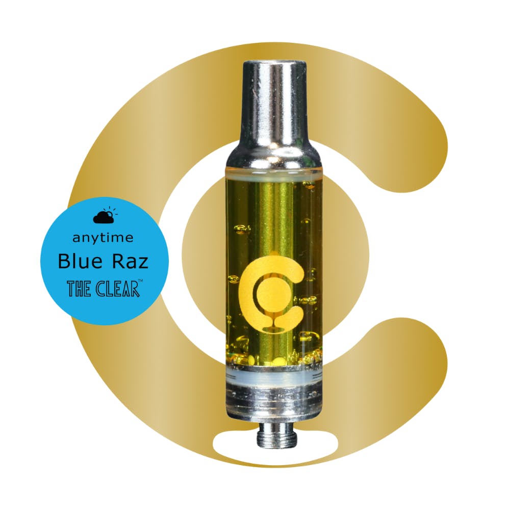The Clear Elite 2000mg Cartridge Blue Raz