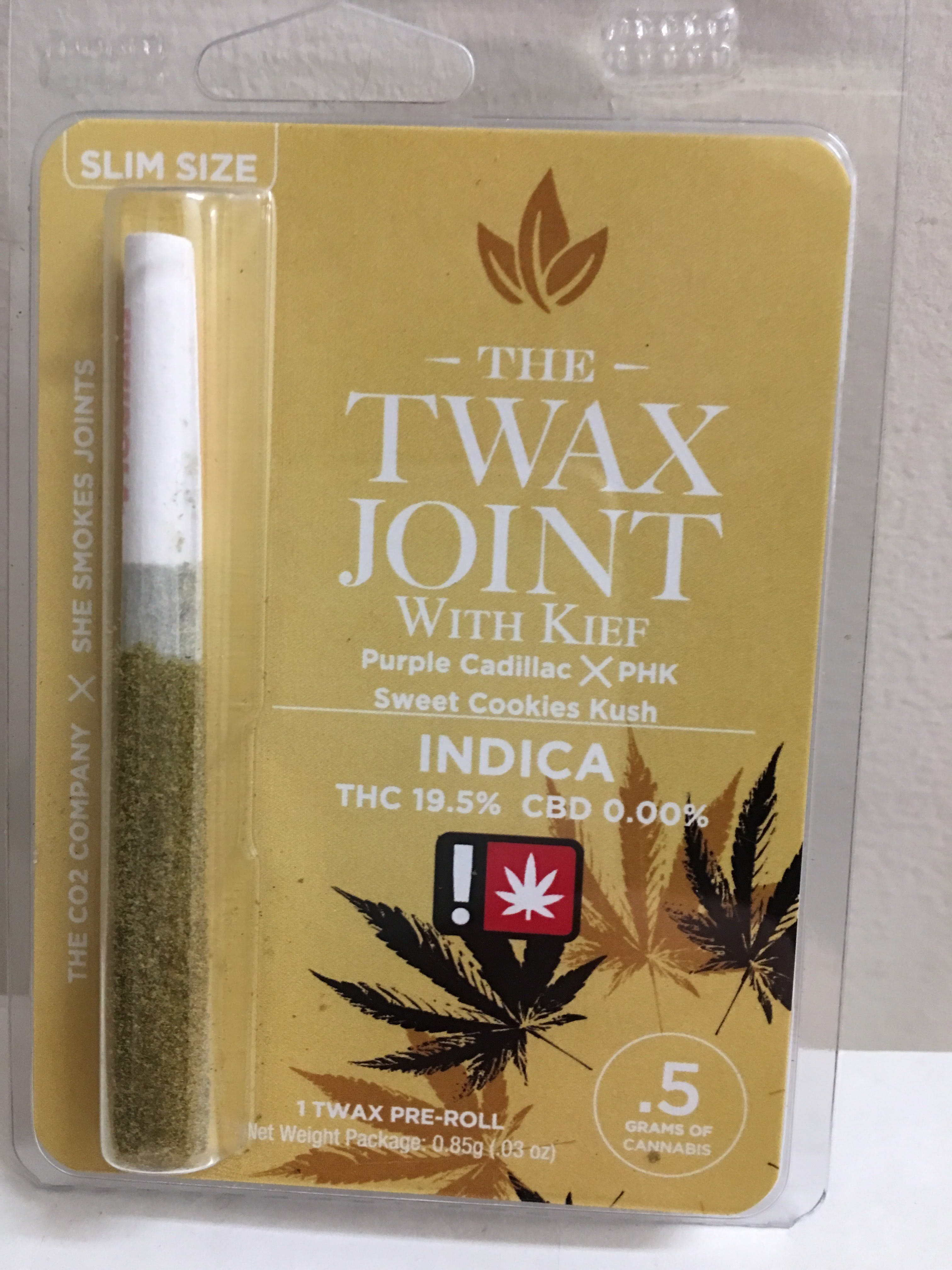 Twax Joint Kief -PurpleCadillac x PHKxSCookie Kush