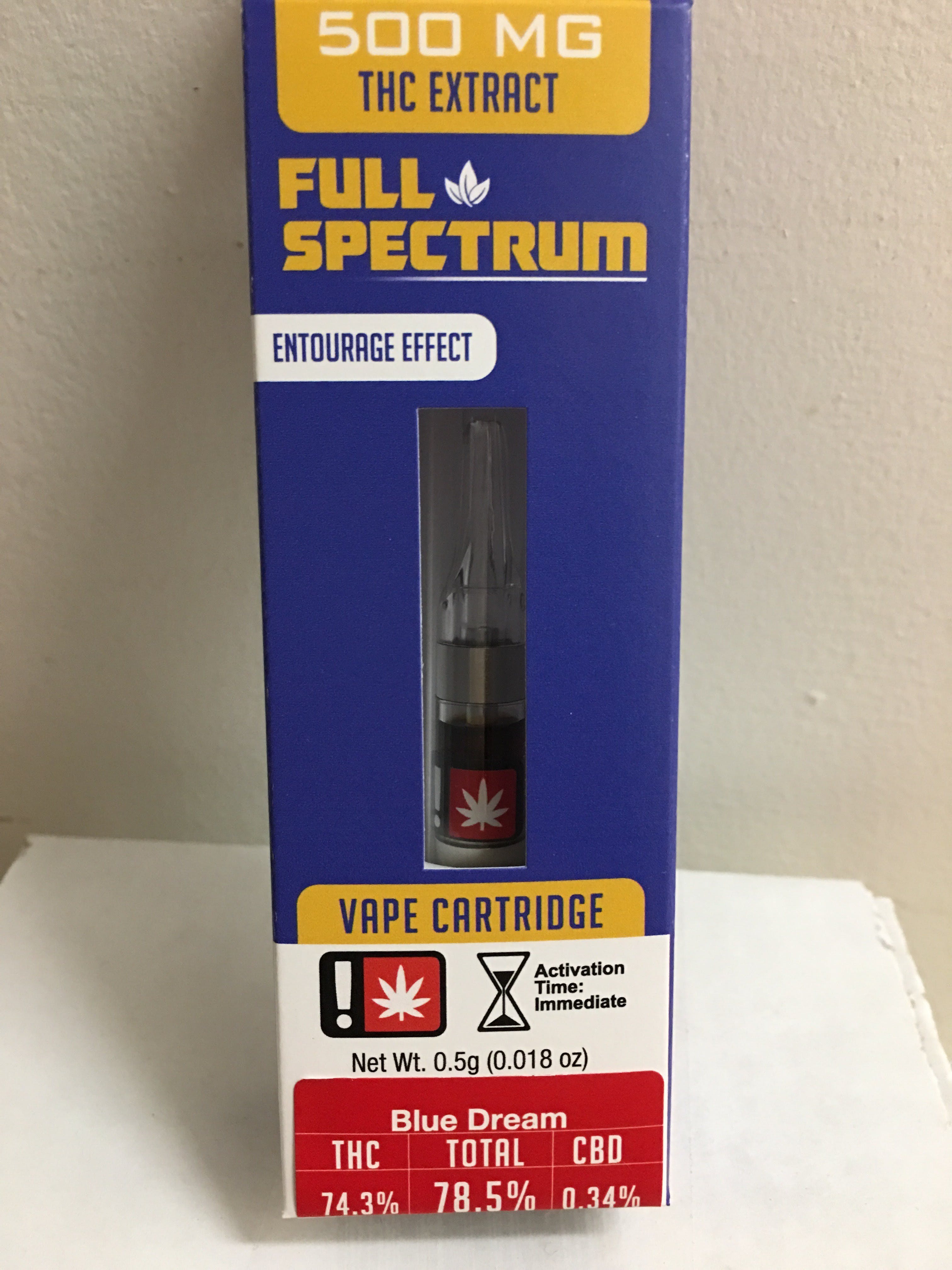 Full Spectrum Cartridge - Blue Dream 0.5g