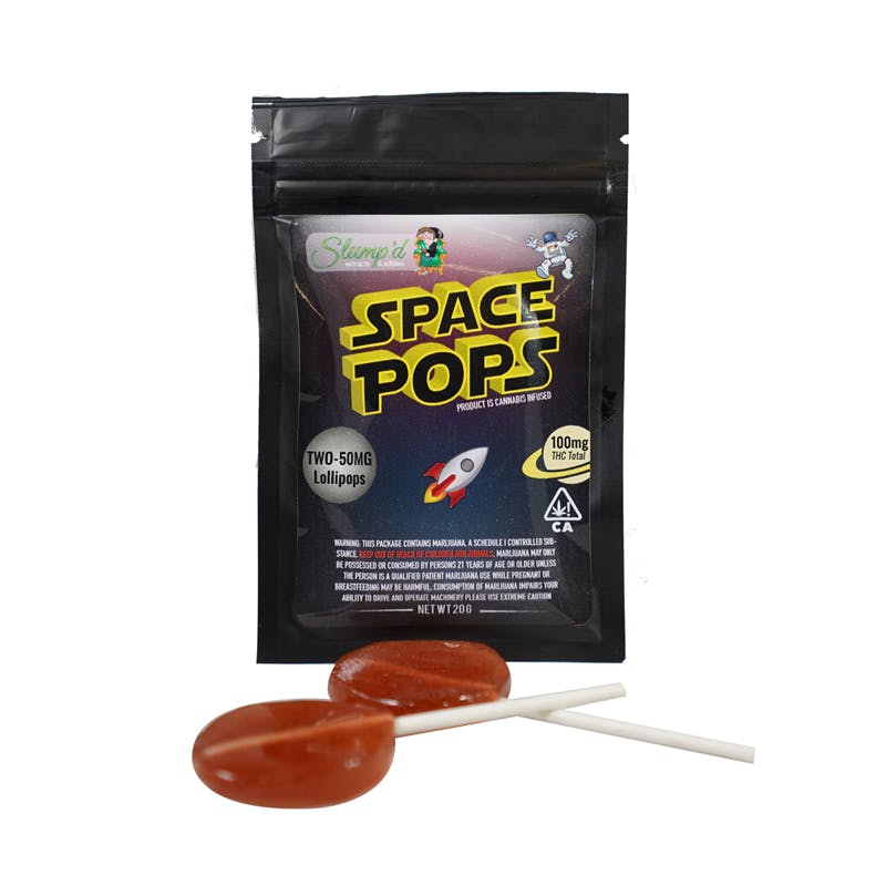Space Pops (Bubble Gum) 2x 50mg