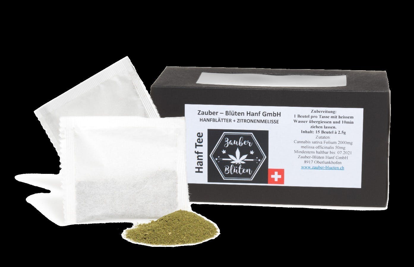 Hanf Tee mit Zitronenmelisse
