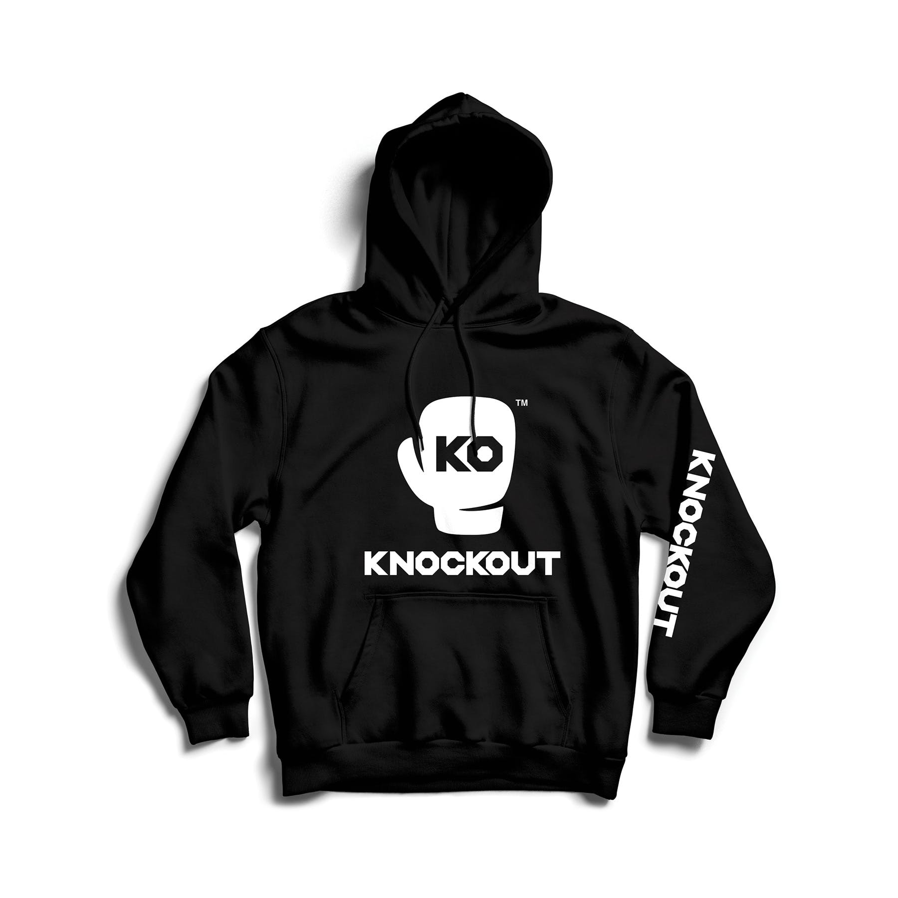 Knockout Hoodie- Black