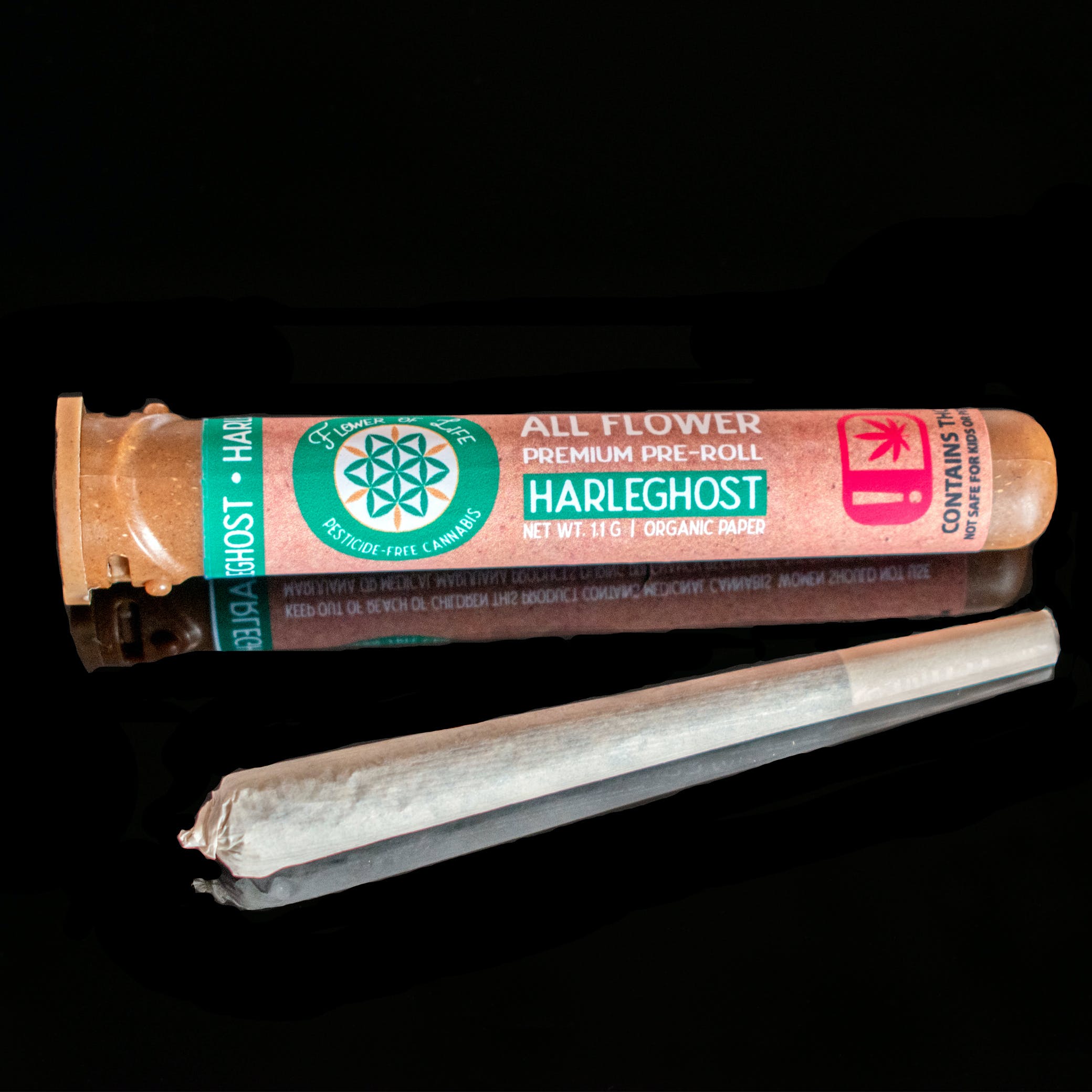 Harleghost All Flower Pre Roll