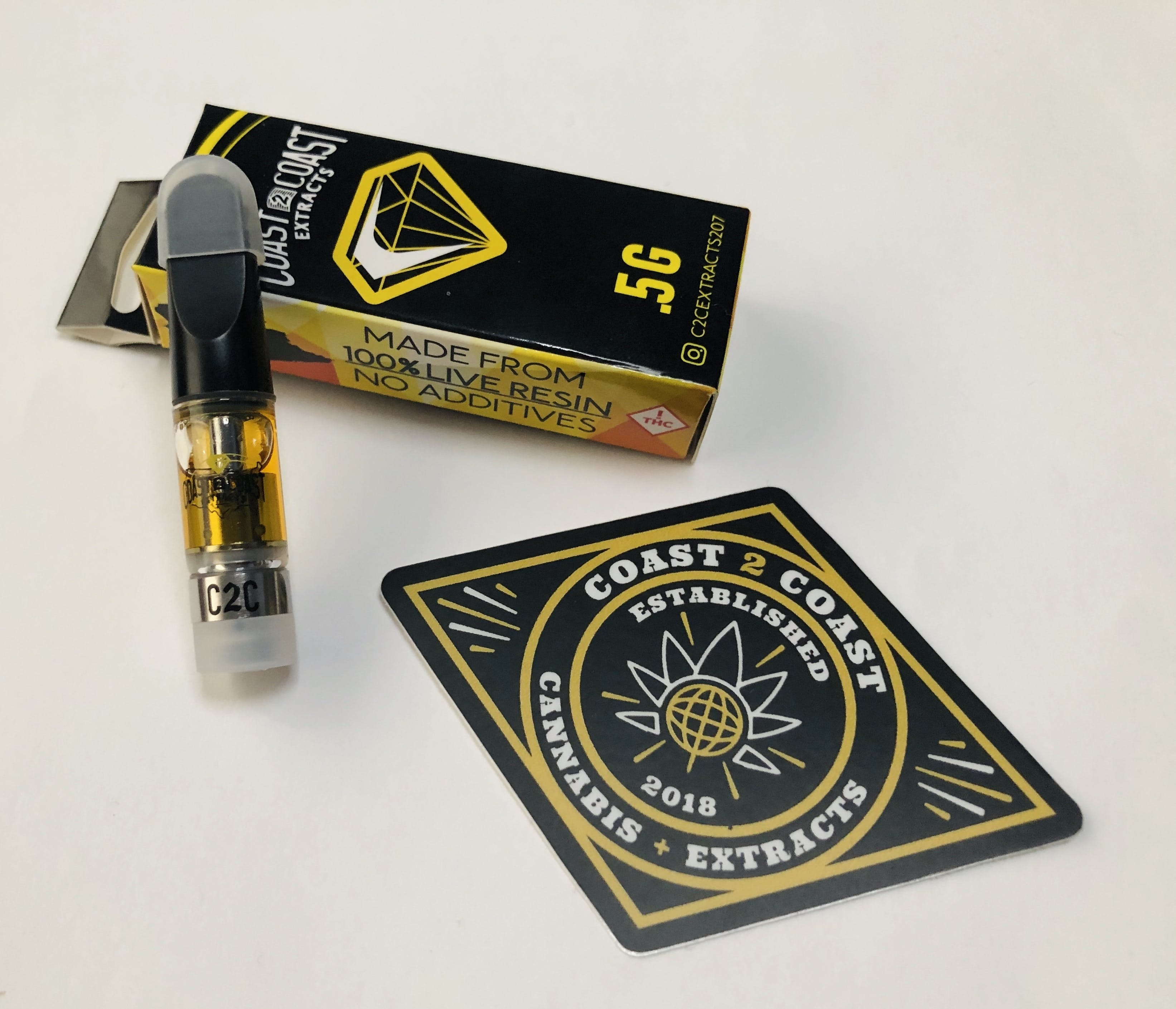 Coast2Coast Extracts - Live Resin Cartridges