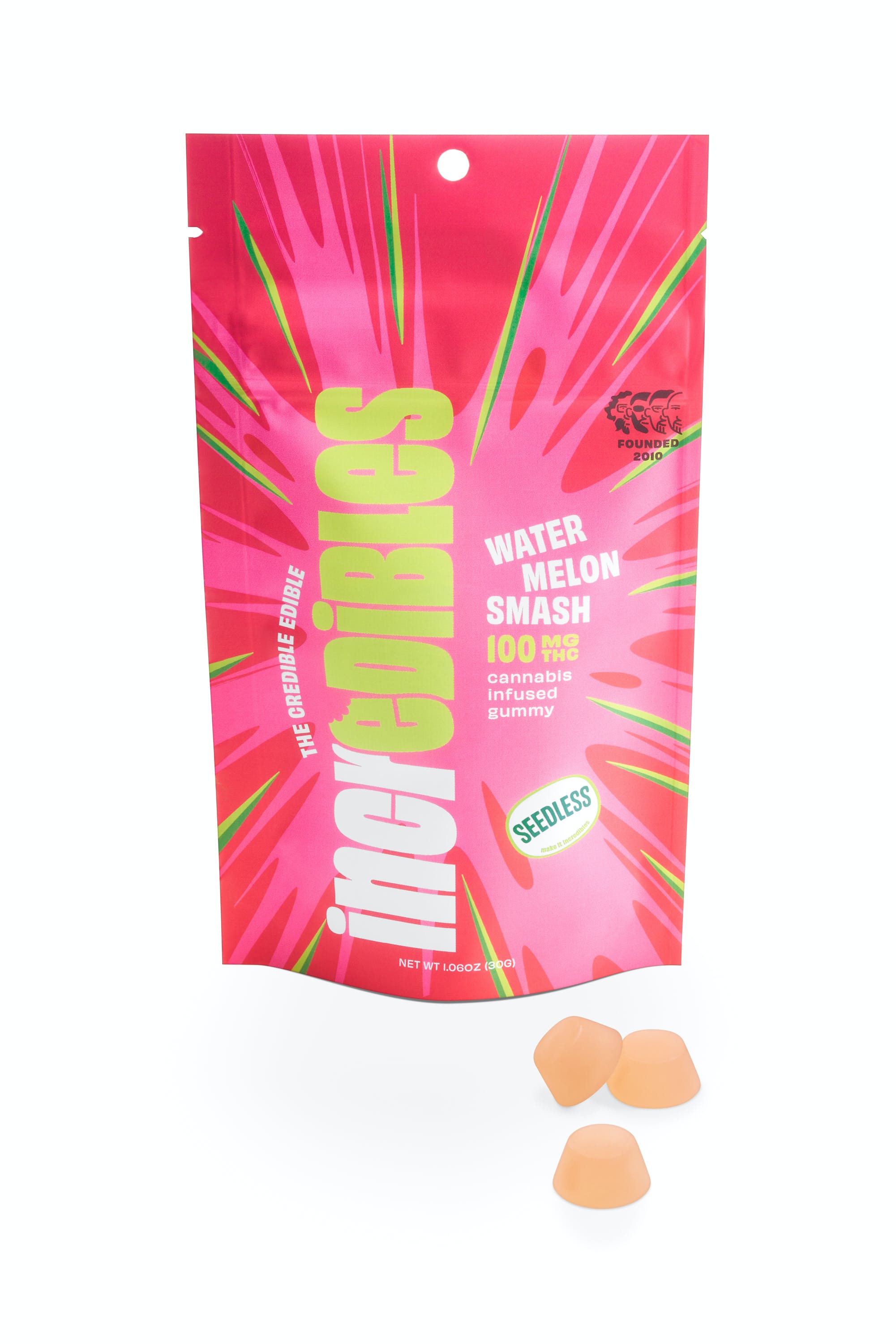 incredibles - Watermelon Smash - Gummies - 100mg