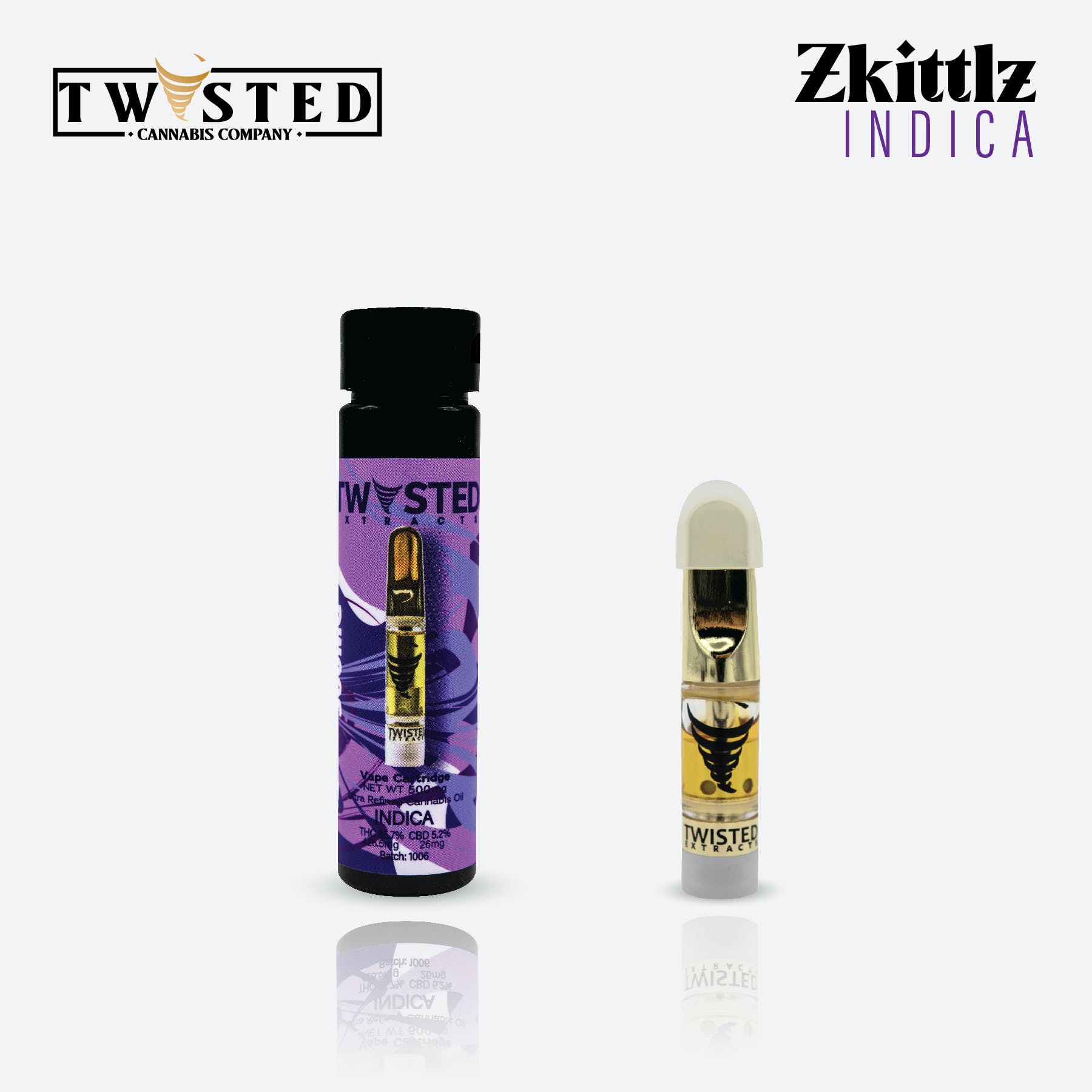 500mg Cartridge - Zkittlez