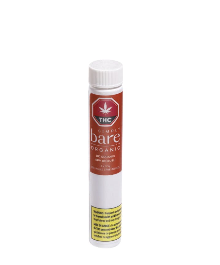 BC Organic SFV OG Kush Pre-Roll