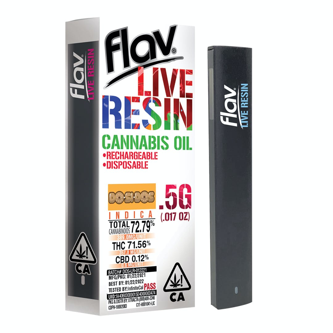 Disposable - Live Resin Do Si Dos - 0.5g