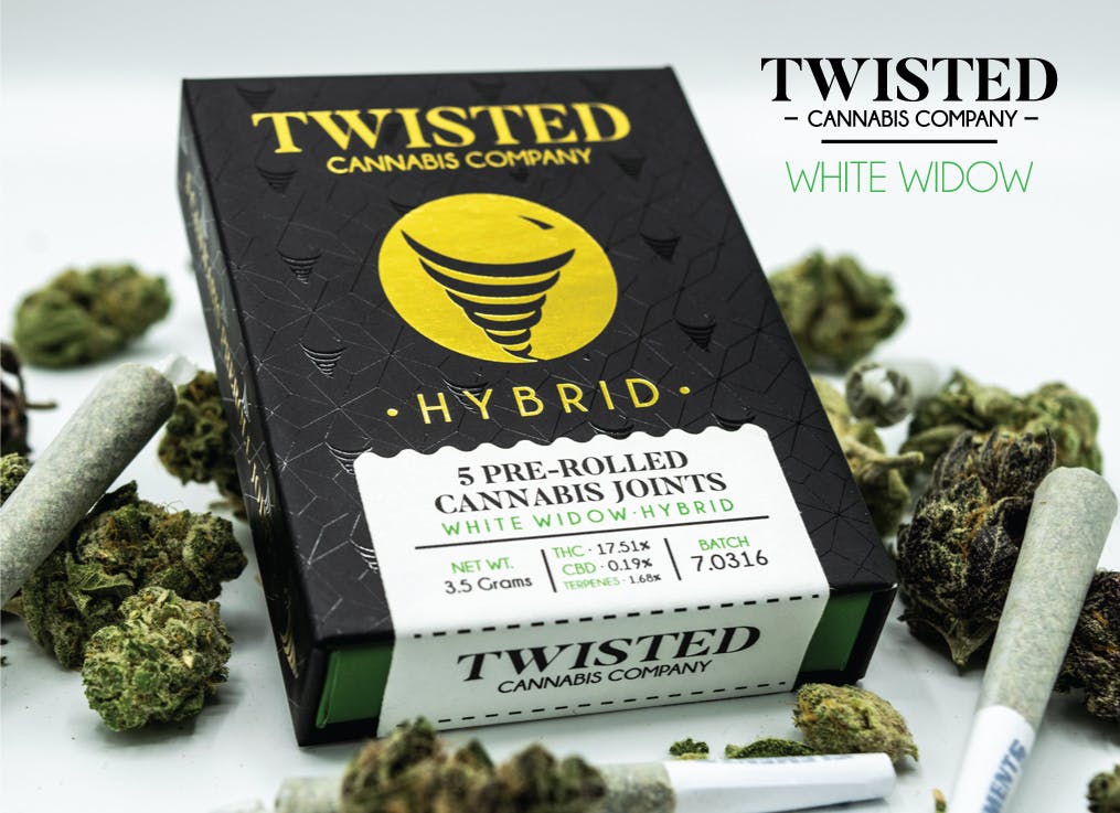 Twisted Extracts White Widow Pre-Roll Pack