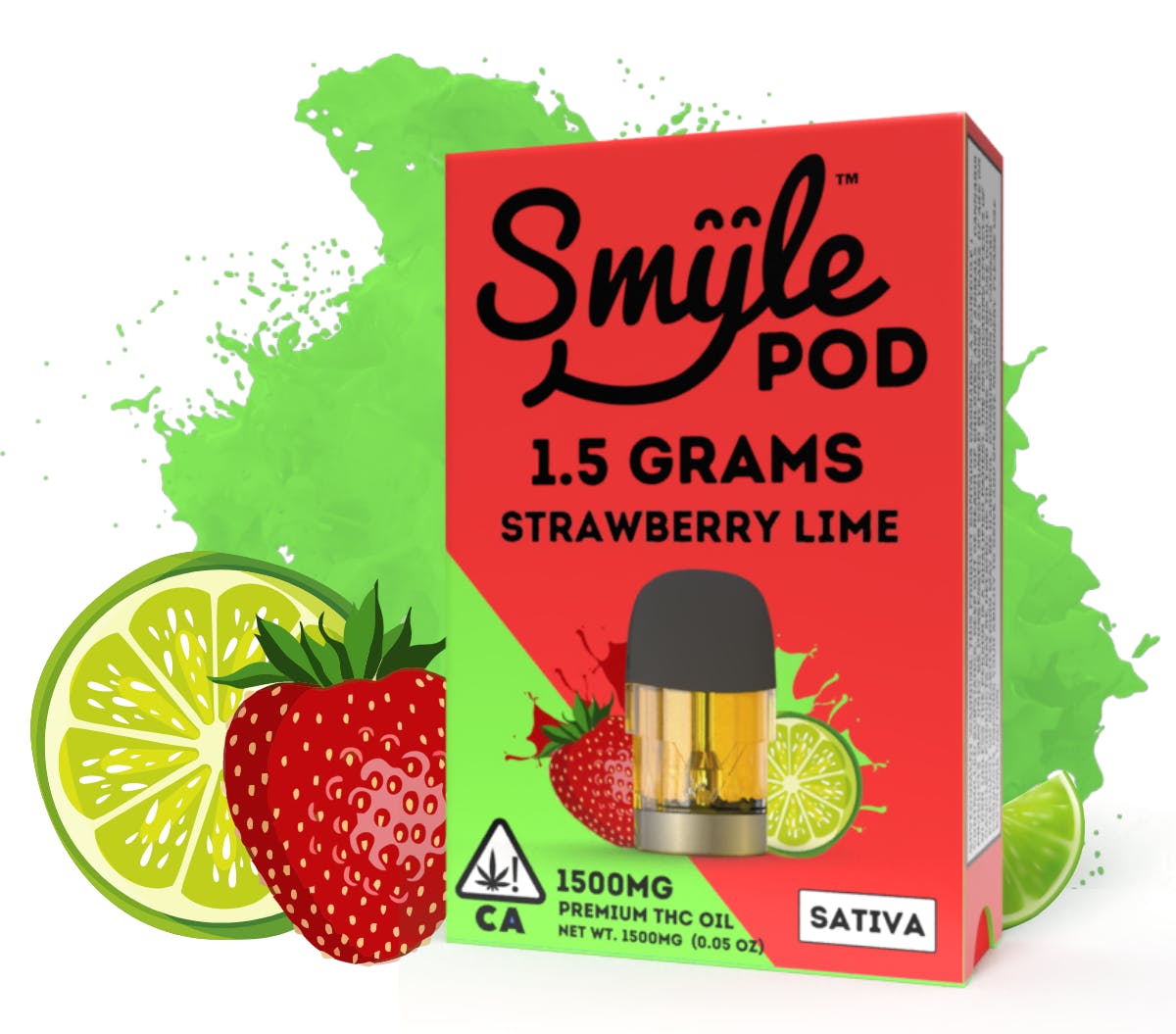 Smyle™ Strawberry Lime - 1.5G POD