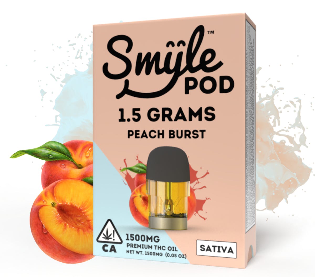 Smyle™ Peach Burst - 1.5G POD