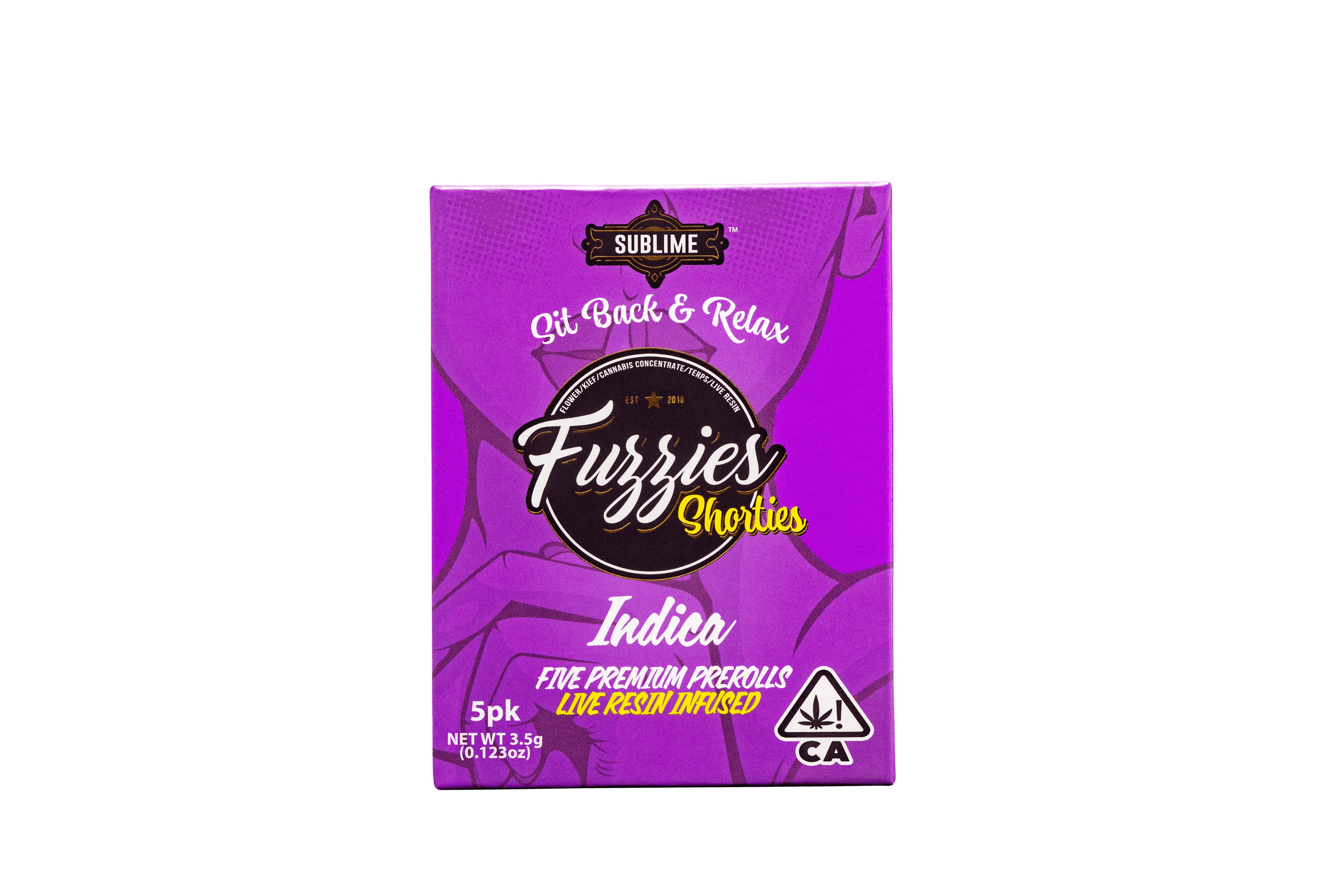 Fuzzie Shorties - 3.5g (5 Pack) (Indica)