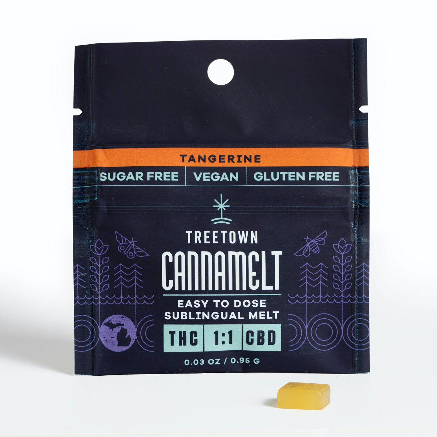 Treetown 1:1 THC:CBD Cannamelt - Tangerine