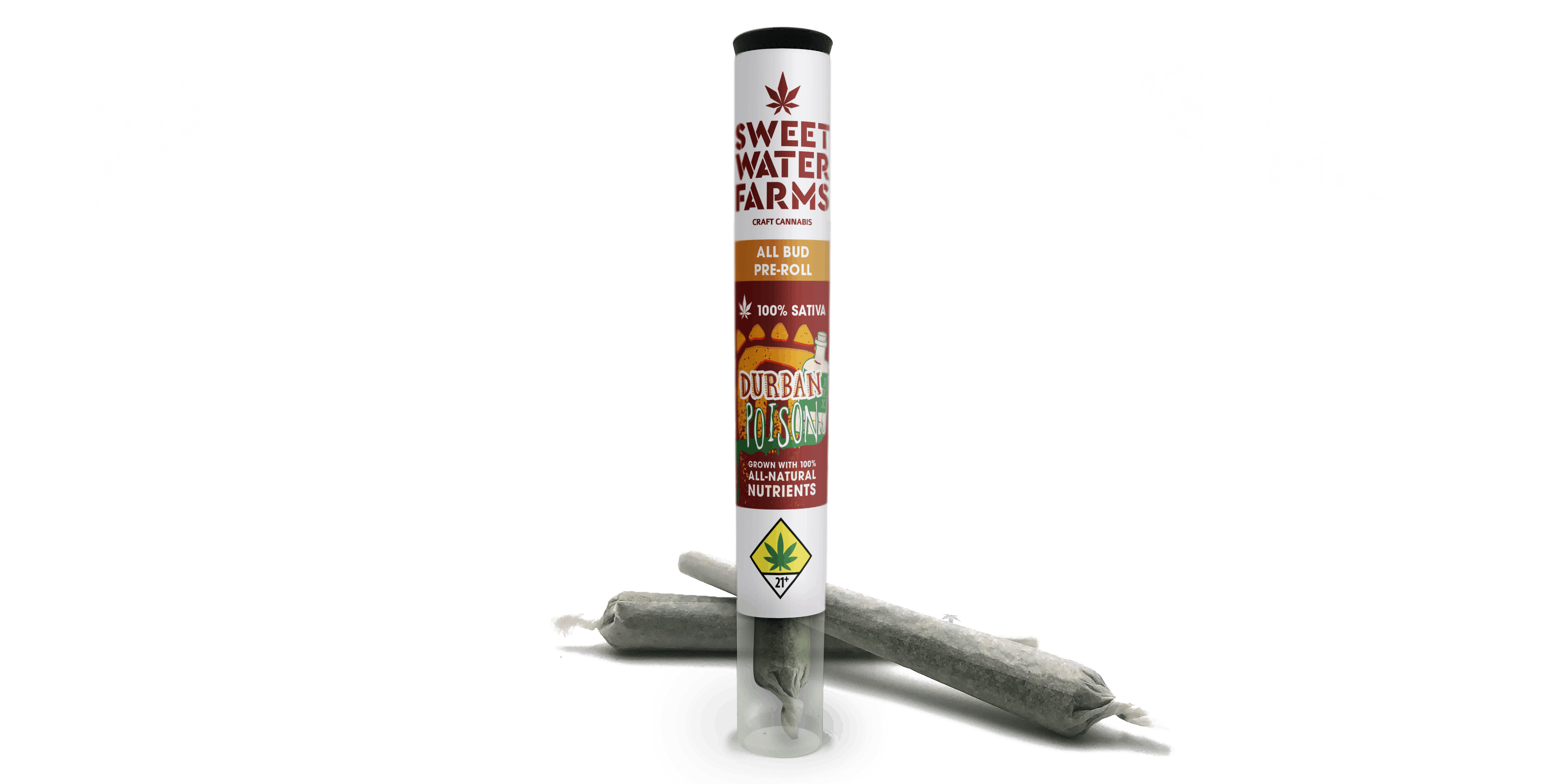 Durban Poison Preroll - Pre-Rolled Joints 1g (2-pack)