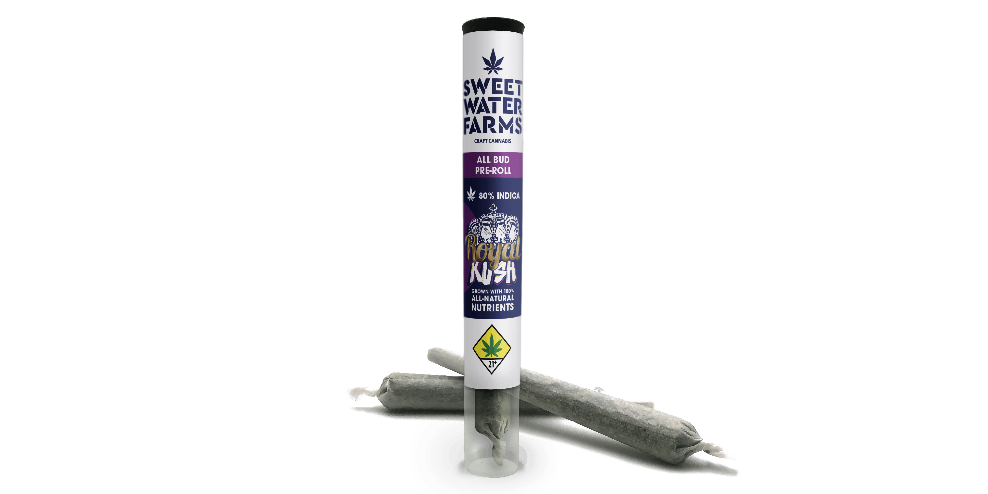 Royal Kush - Pre-Rolled Joints 1g (2-pack)