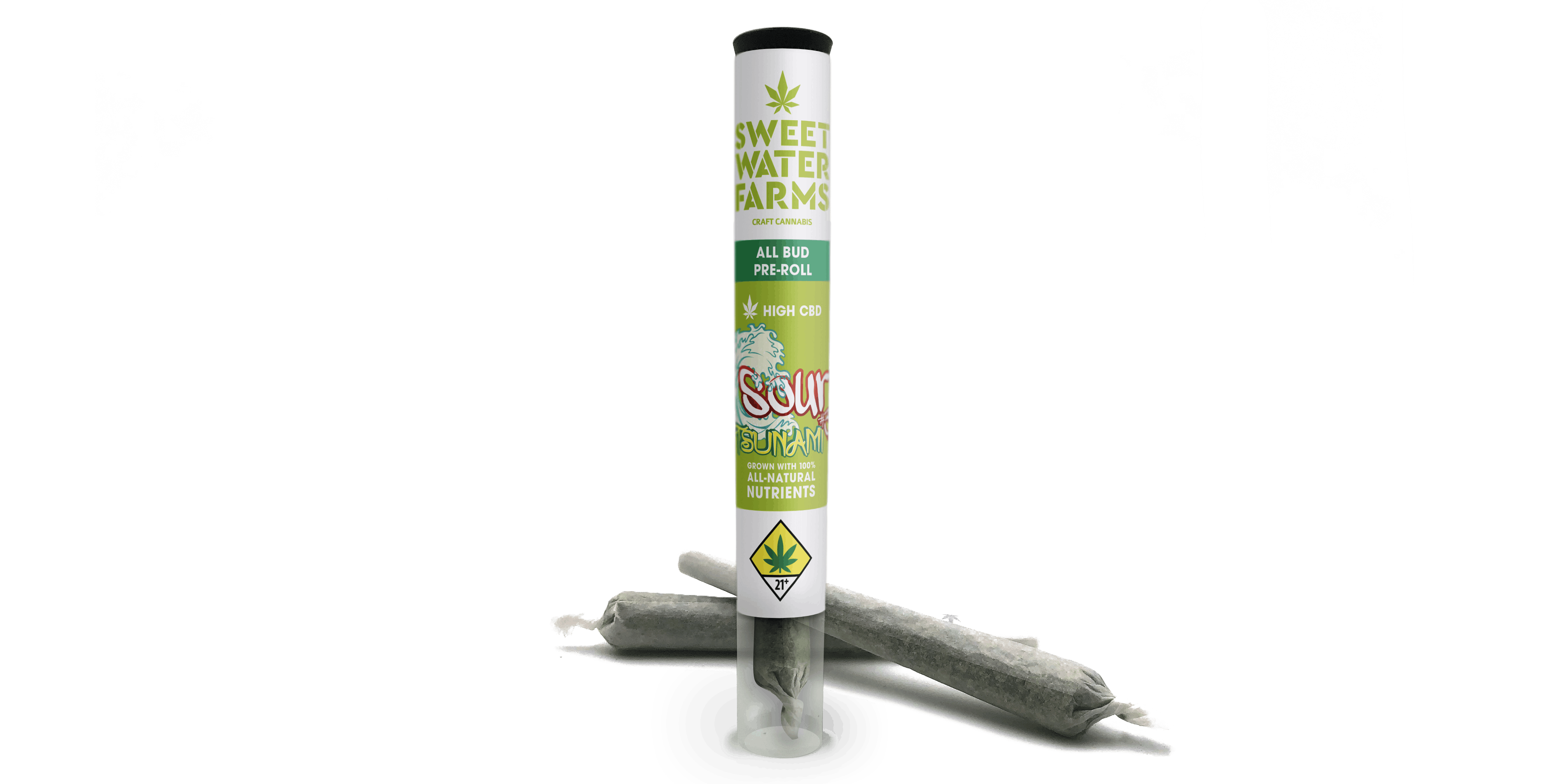 Sour Tsunami #3 - Pre-Rolled Joints 1g (2-pack)