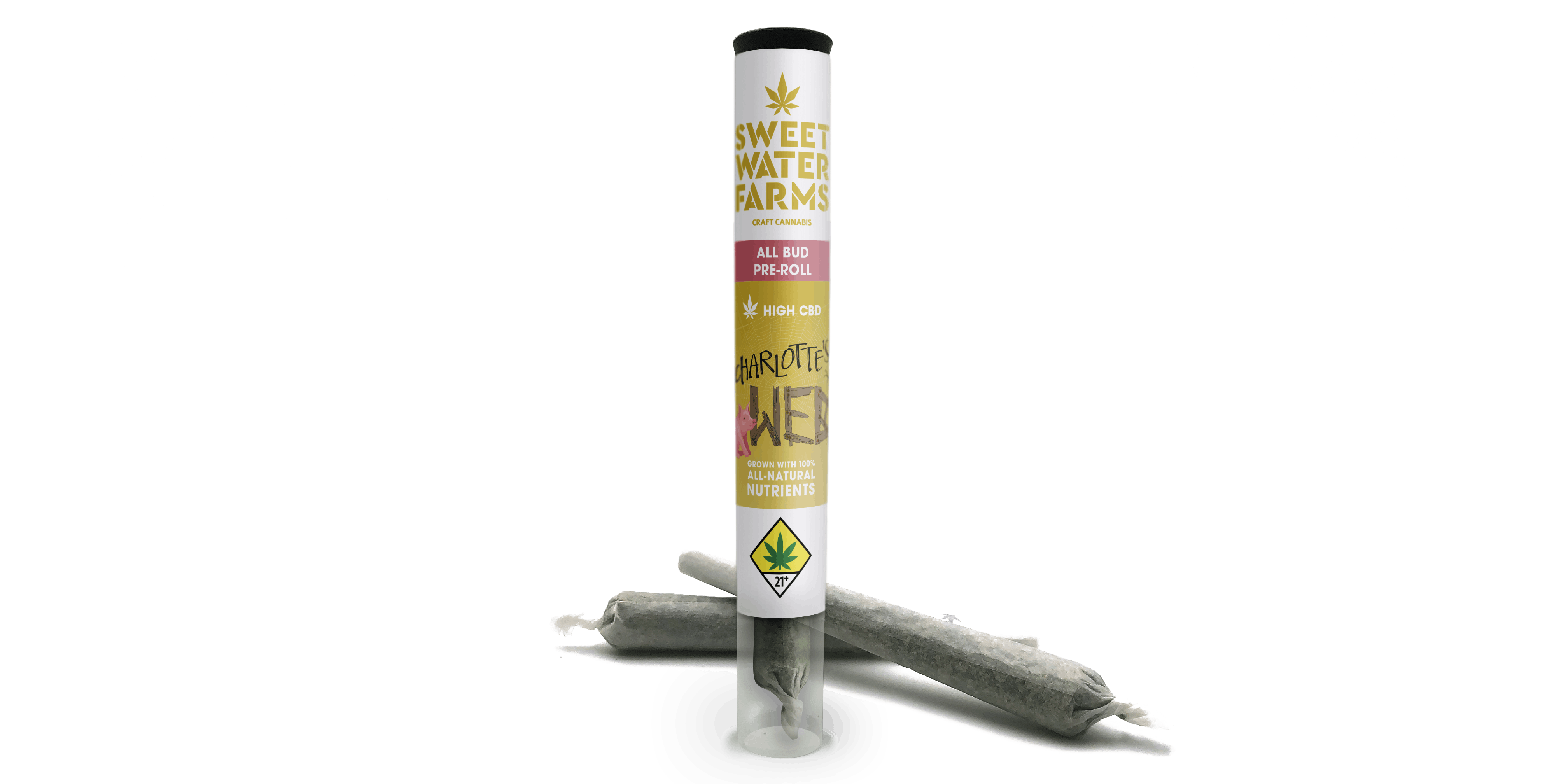 Charlotte's Web - Pre-Rolled Joints 1g (2-pack)