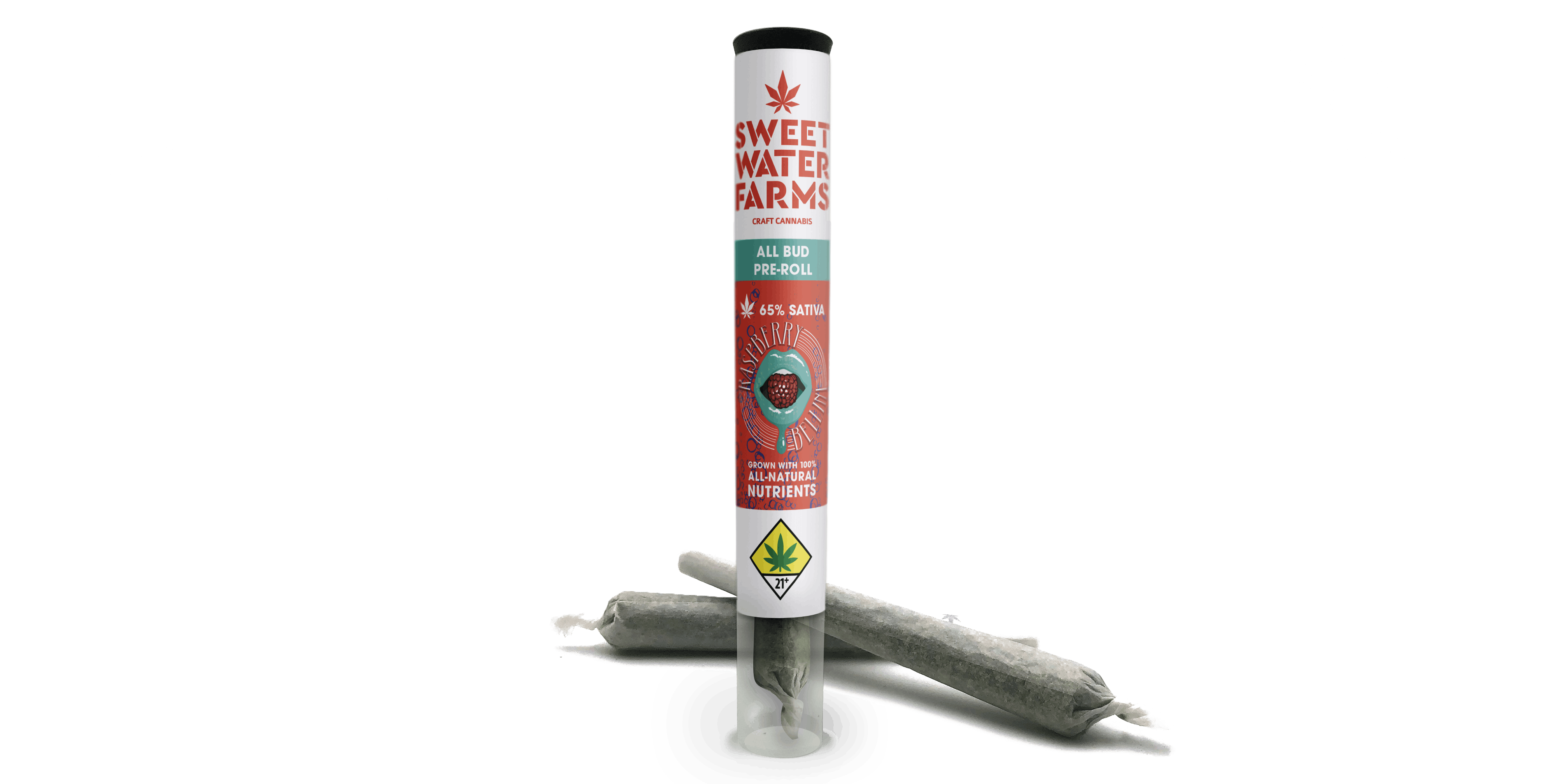 Raspberry Bellini - Pre-Rolled Joints 1g (2-pack)