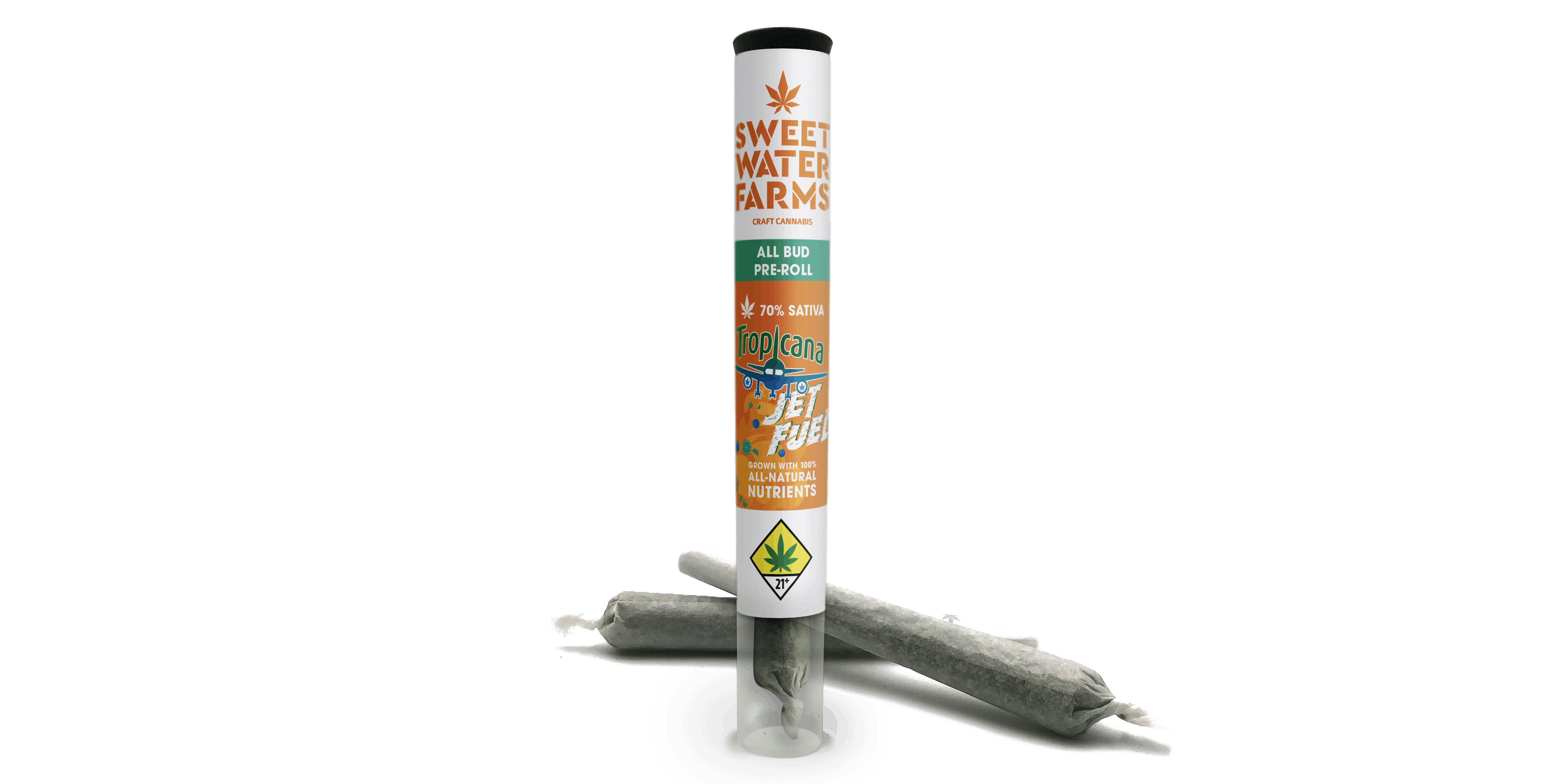 Tropicana Jet Fuel - Pre-Rolled Joints 1g (2-pack)