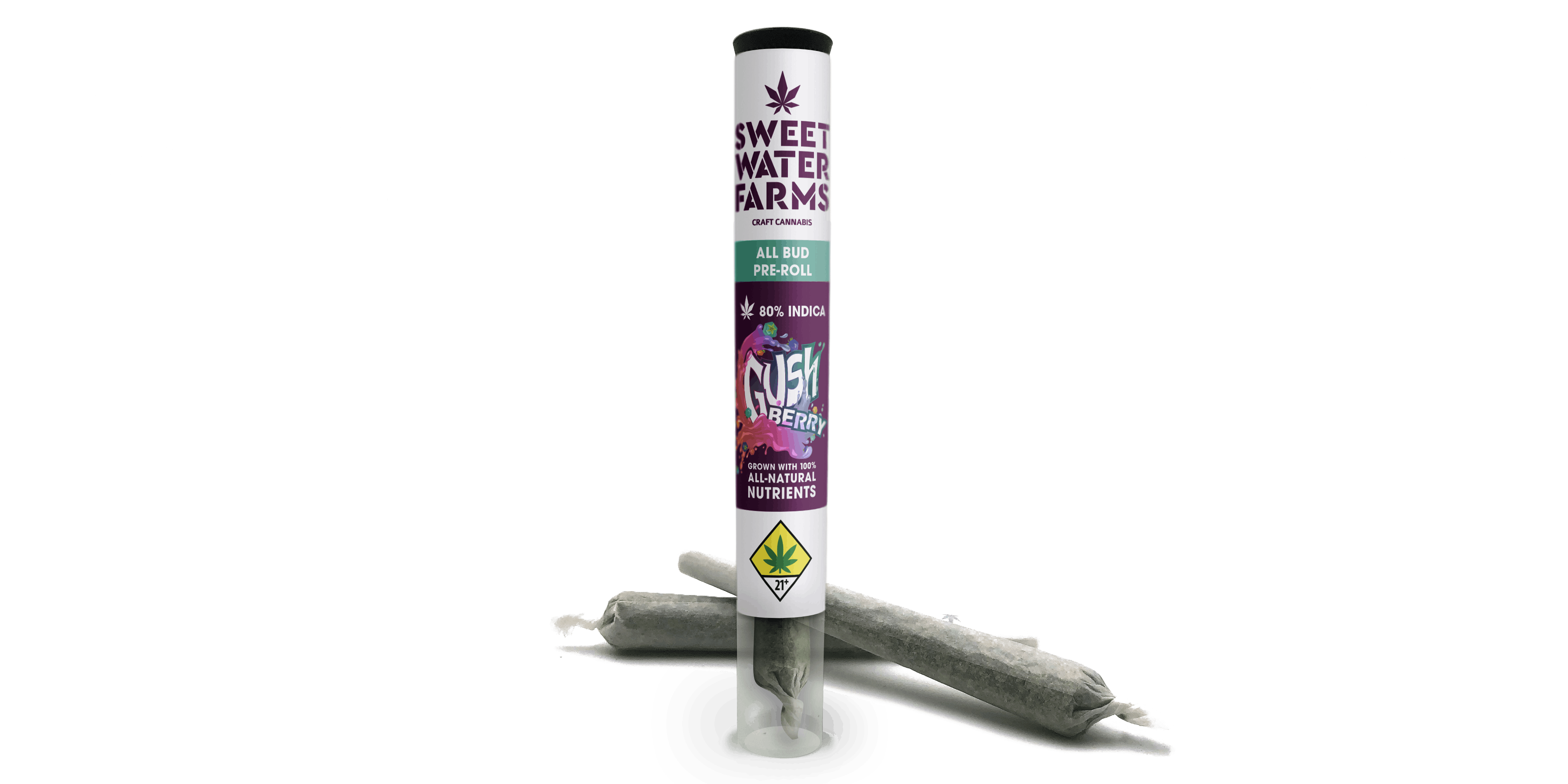 Gushberry - Pre-Rolled Joints 1g (2-pack)