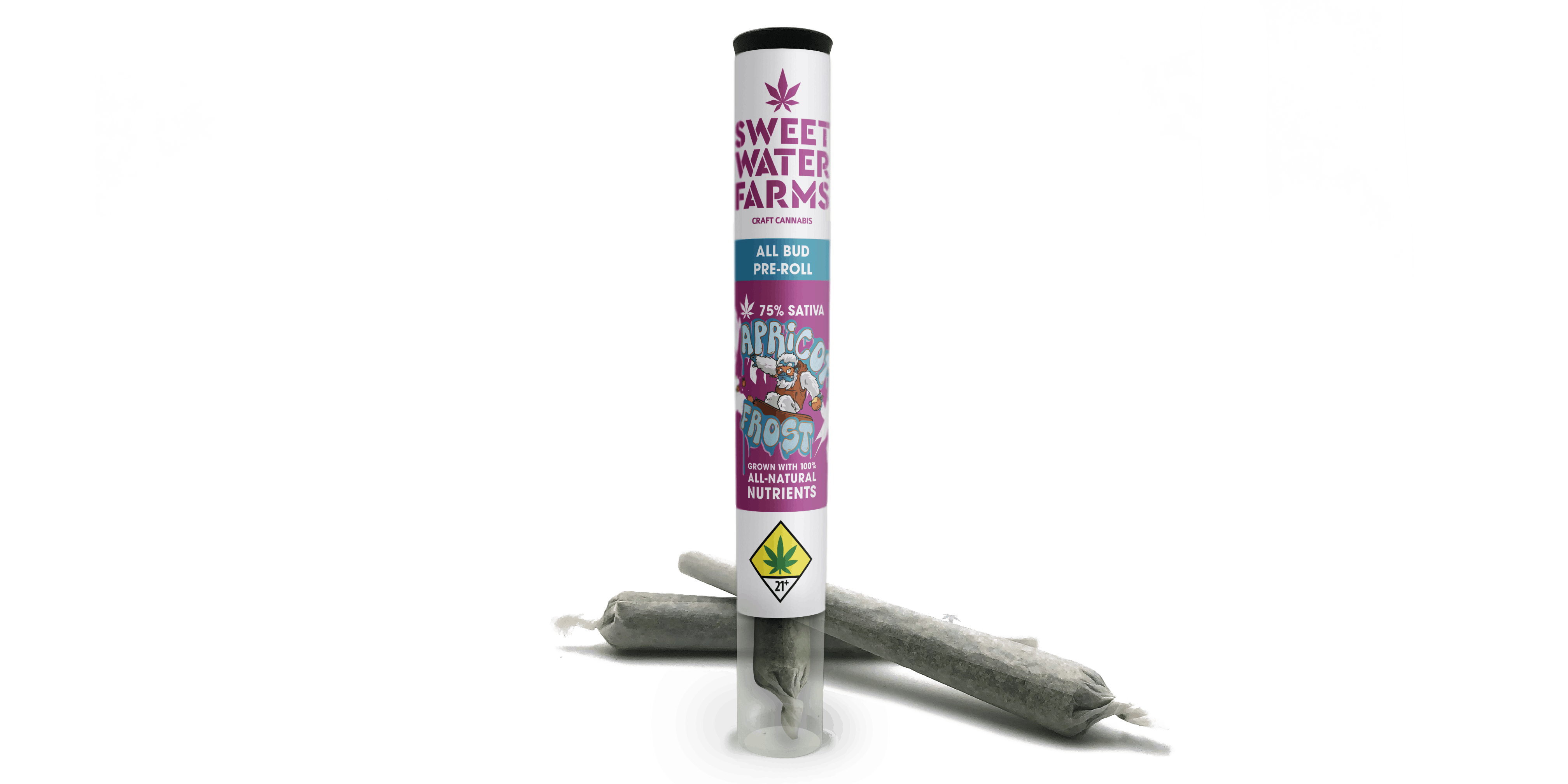 Apricot Frost - Pre-Rolled Joints 1g (2-pack)