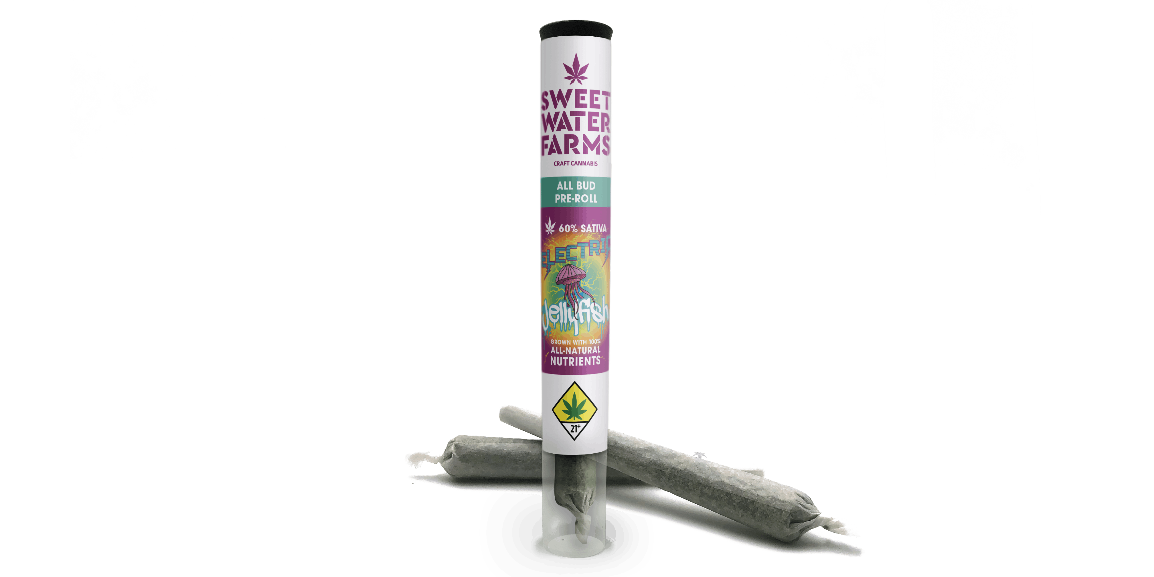 Electric Jellyfish - Pre-Rolled Joints 1g (2-pack)