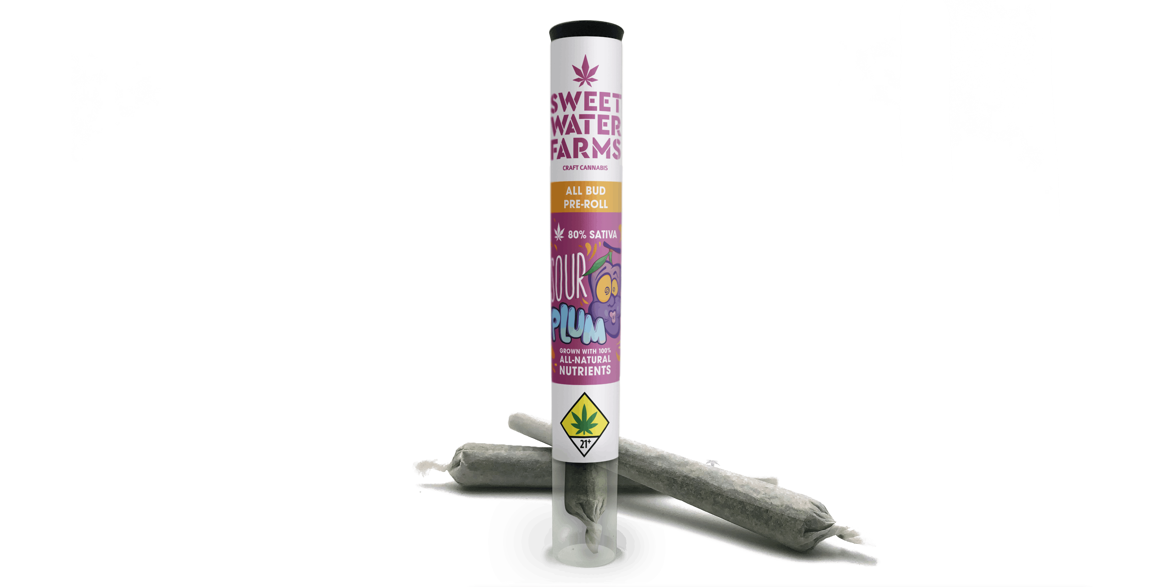 Sour Plum - Pre-Rolled Joints 1g (2-pack)