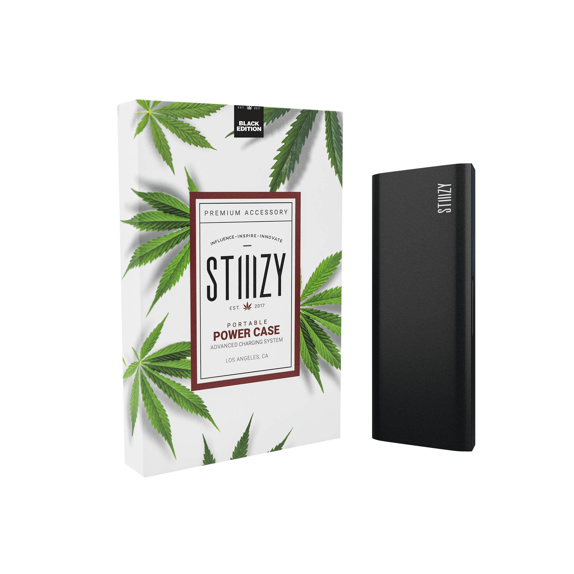 STIIIZY Portable Power Case - BLACK