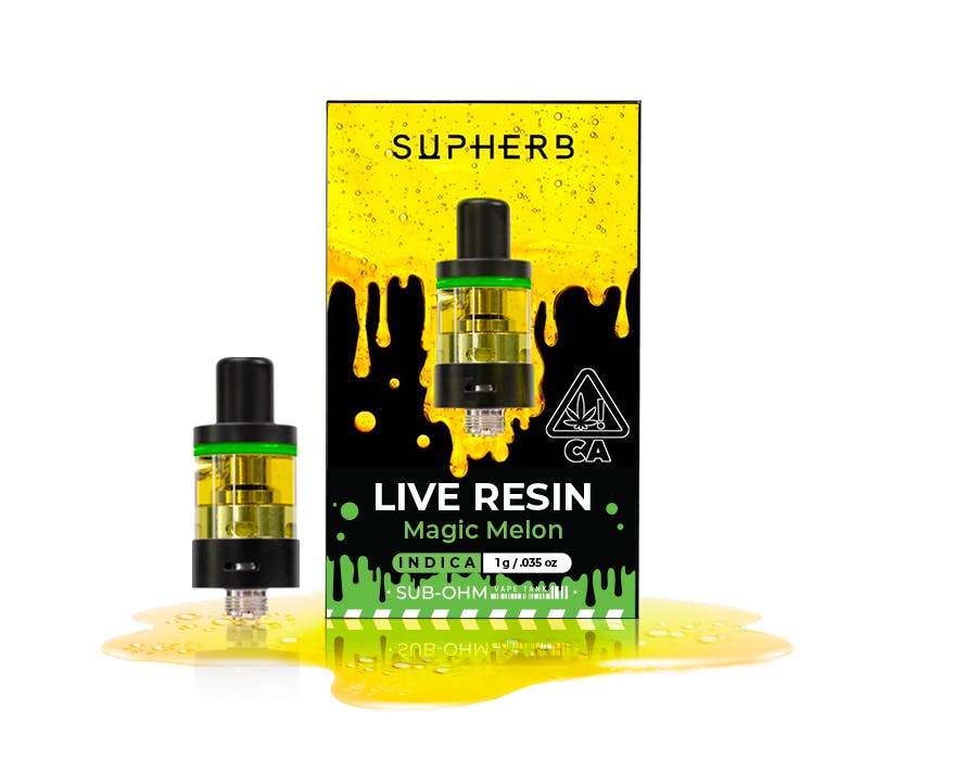 Magic Melon Supherb Live Resin Cartridge
