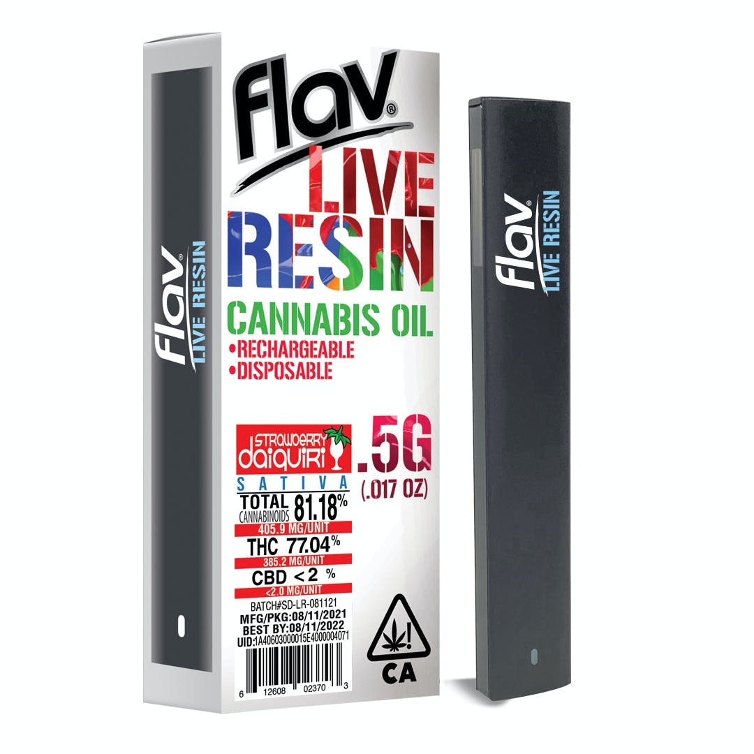 Disposable - Live Resin Strawberry Daiquiri - 0.5g