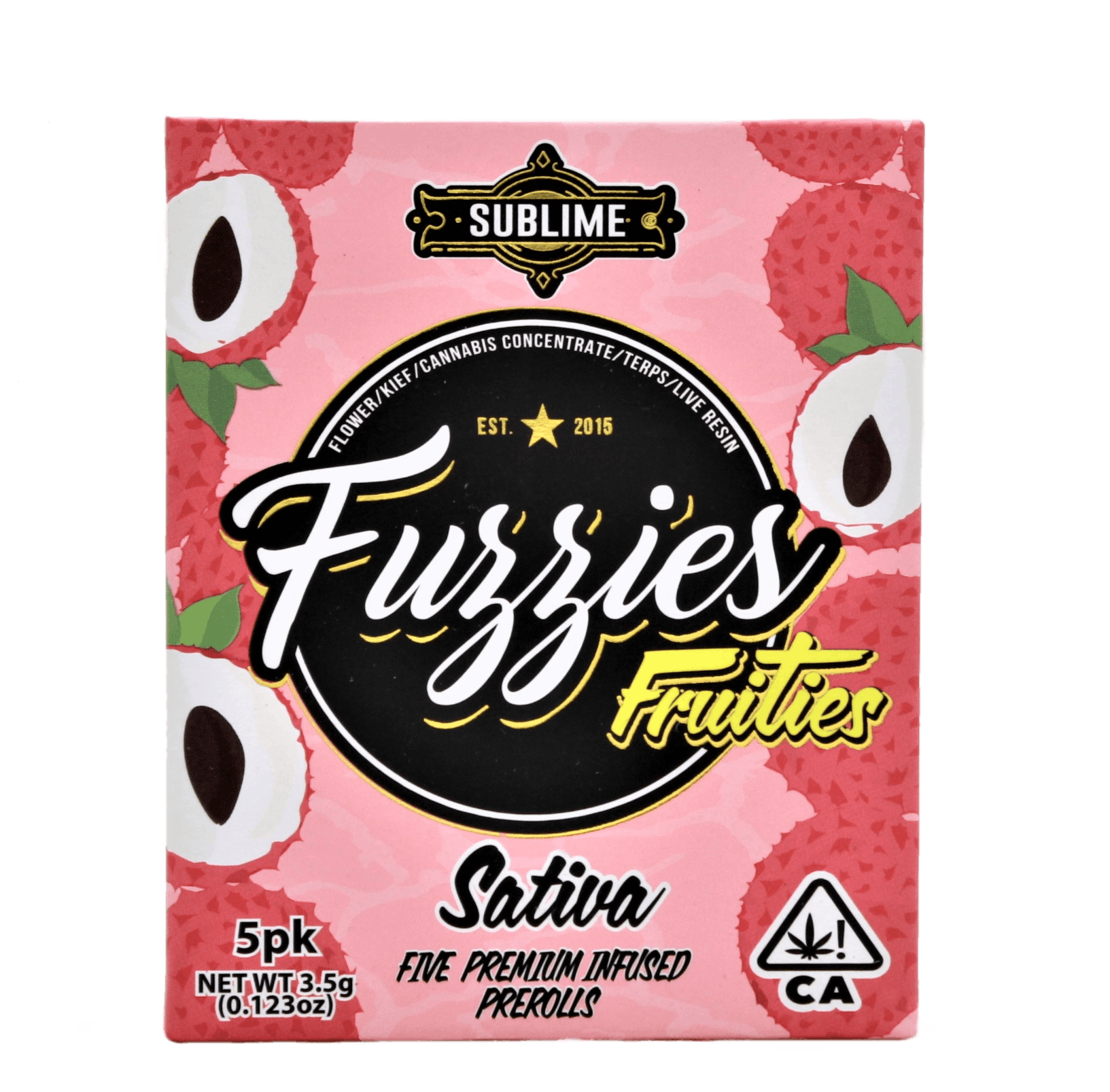 Fruity Fuzzies - Lychee 3.5g (5 Pack) (Sativa)