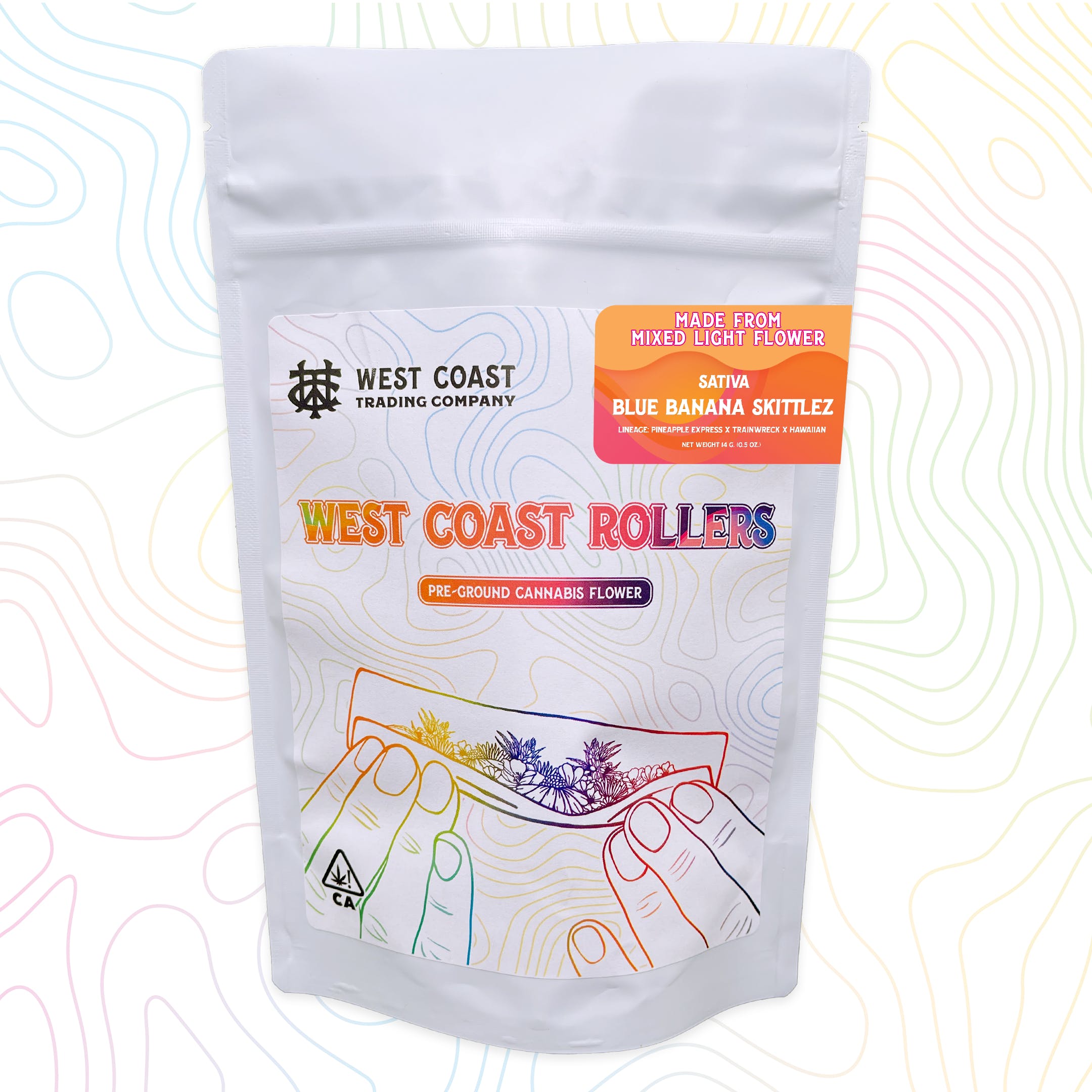 West Coast Rollers | Blue Banana Skittlez | 14g