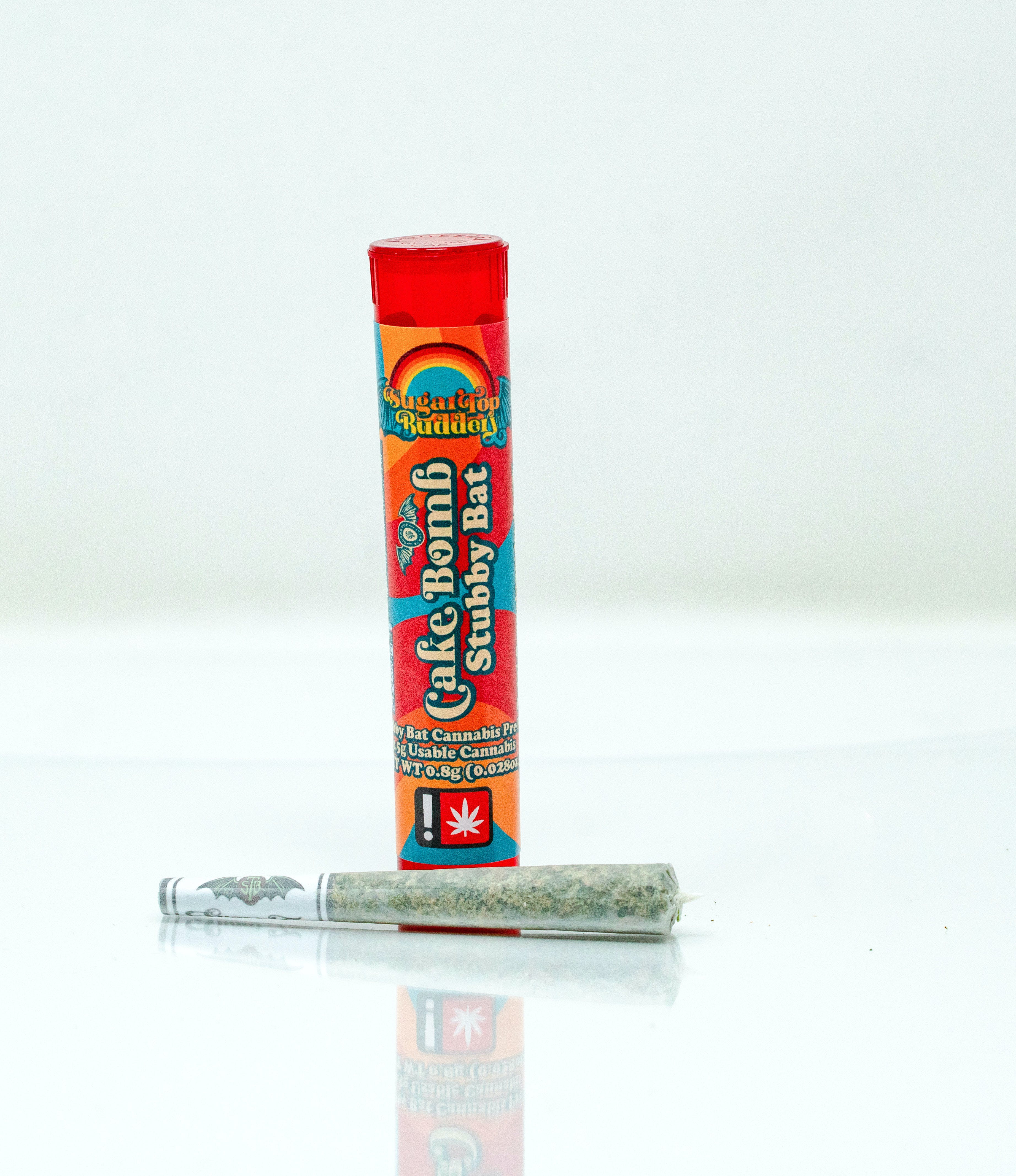 Stubby Bat Pre-Roll (.5g) - Cake Bomb