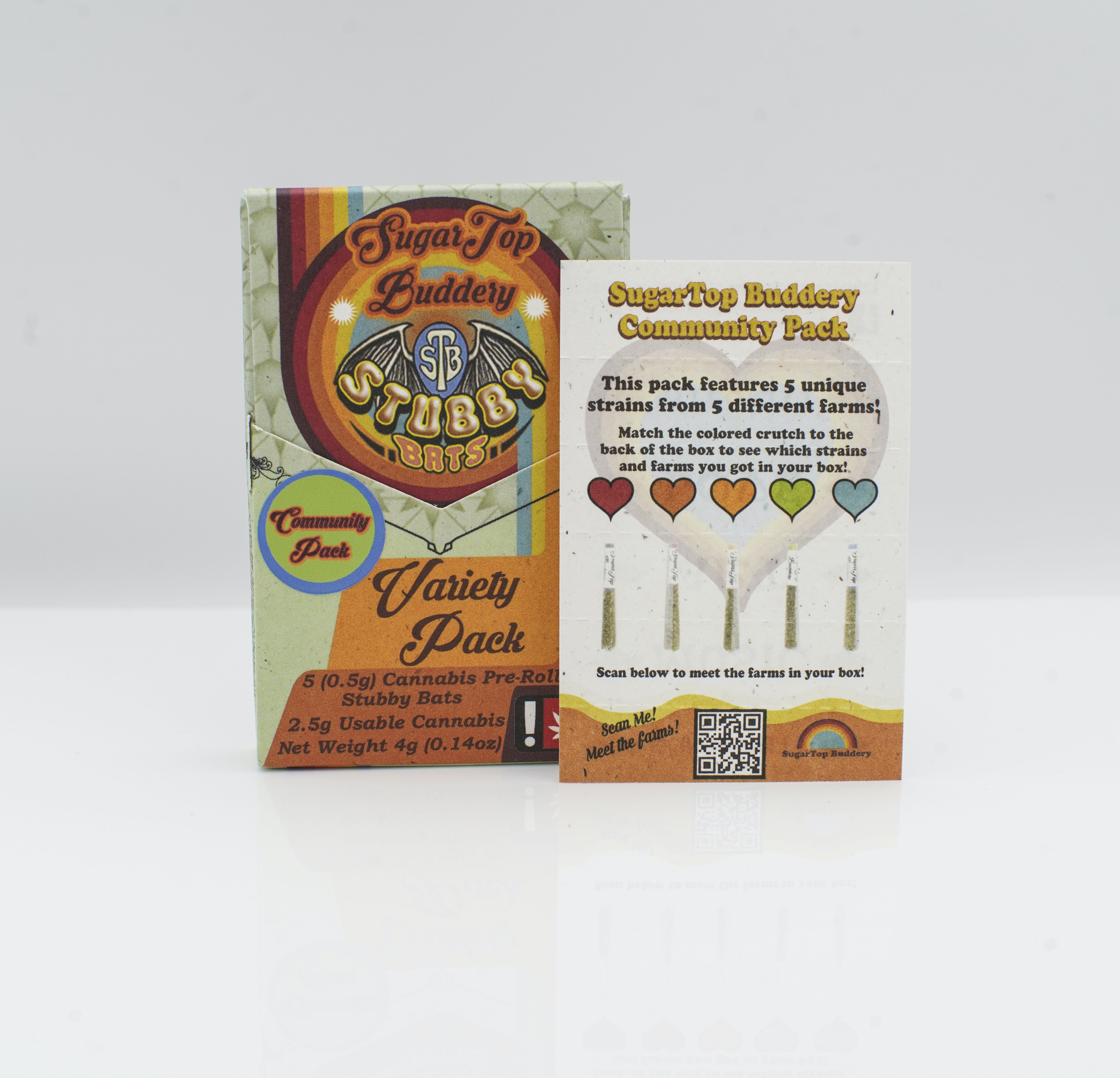 Community Pack Pre-Rolls 5(0.5g)