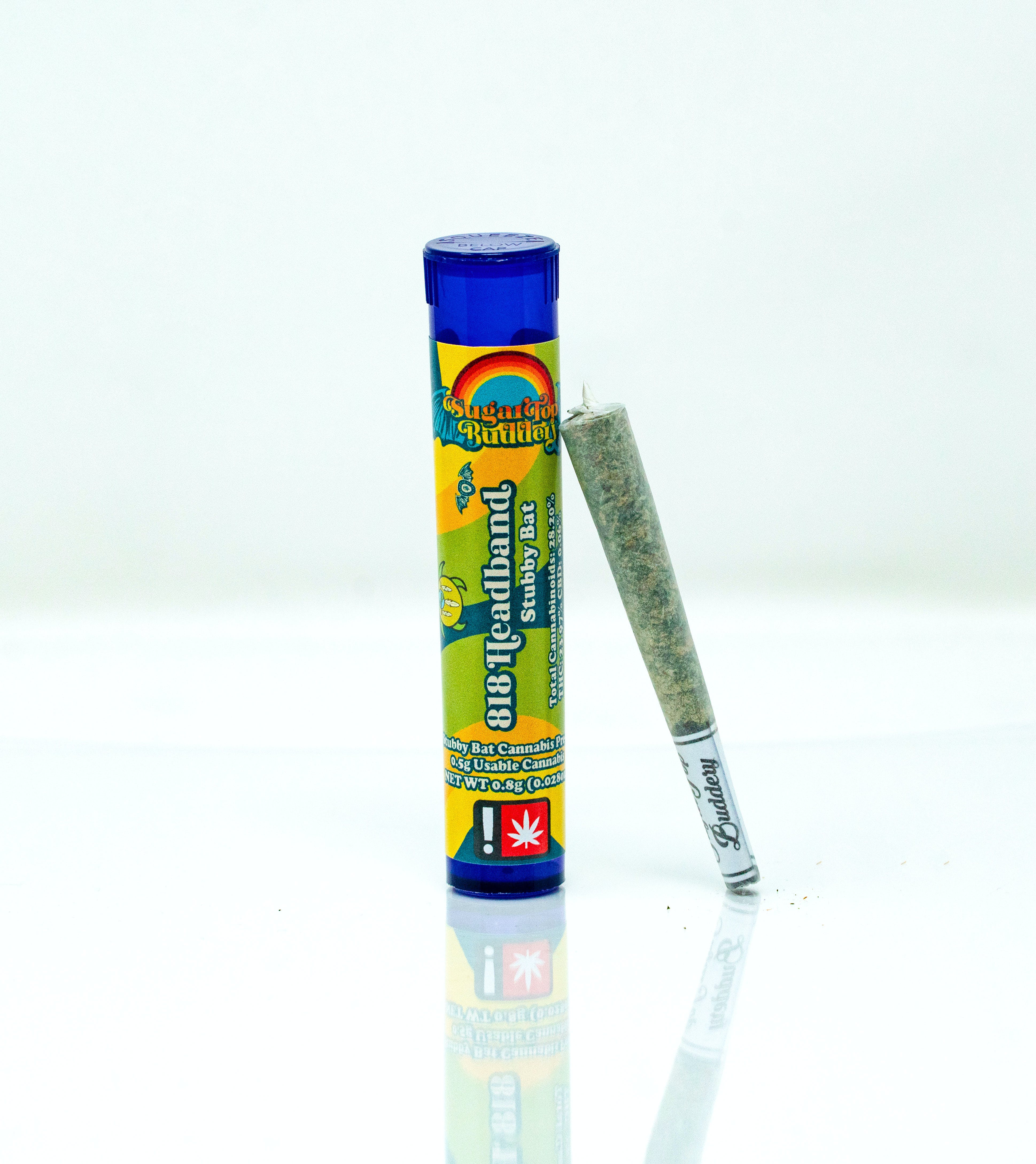 Stubby Bat Pre-Roll (0.5g) - 818 Headband