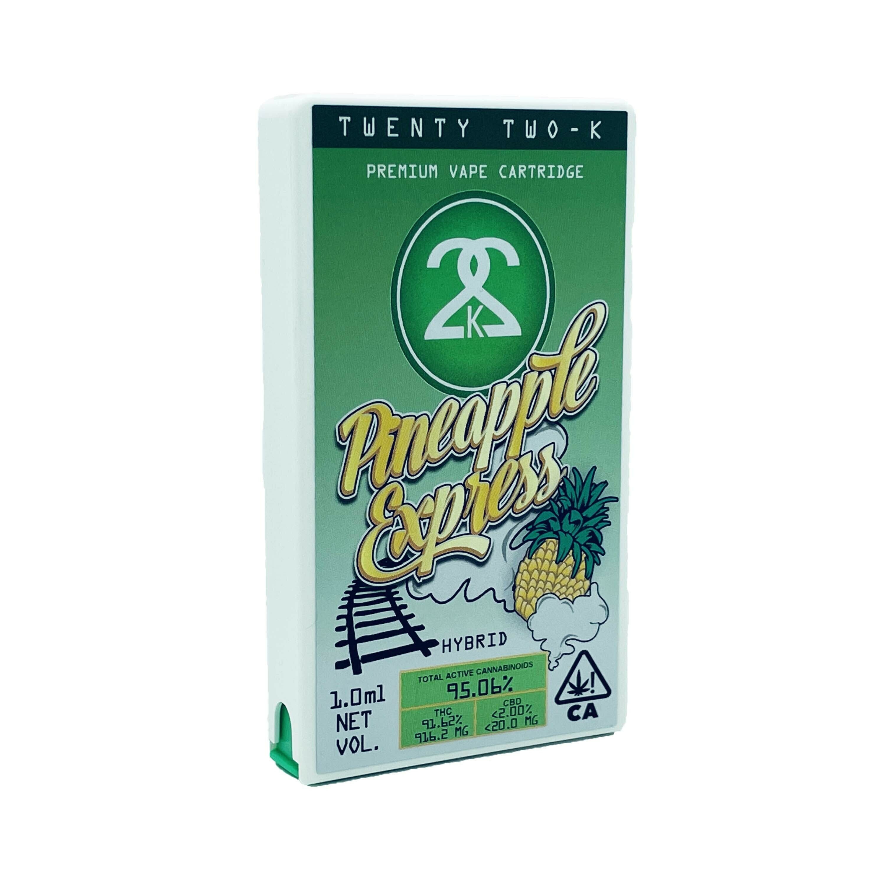 22K - Pineapple Express - Cartridge - 1.0ml