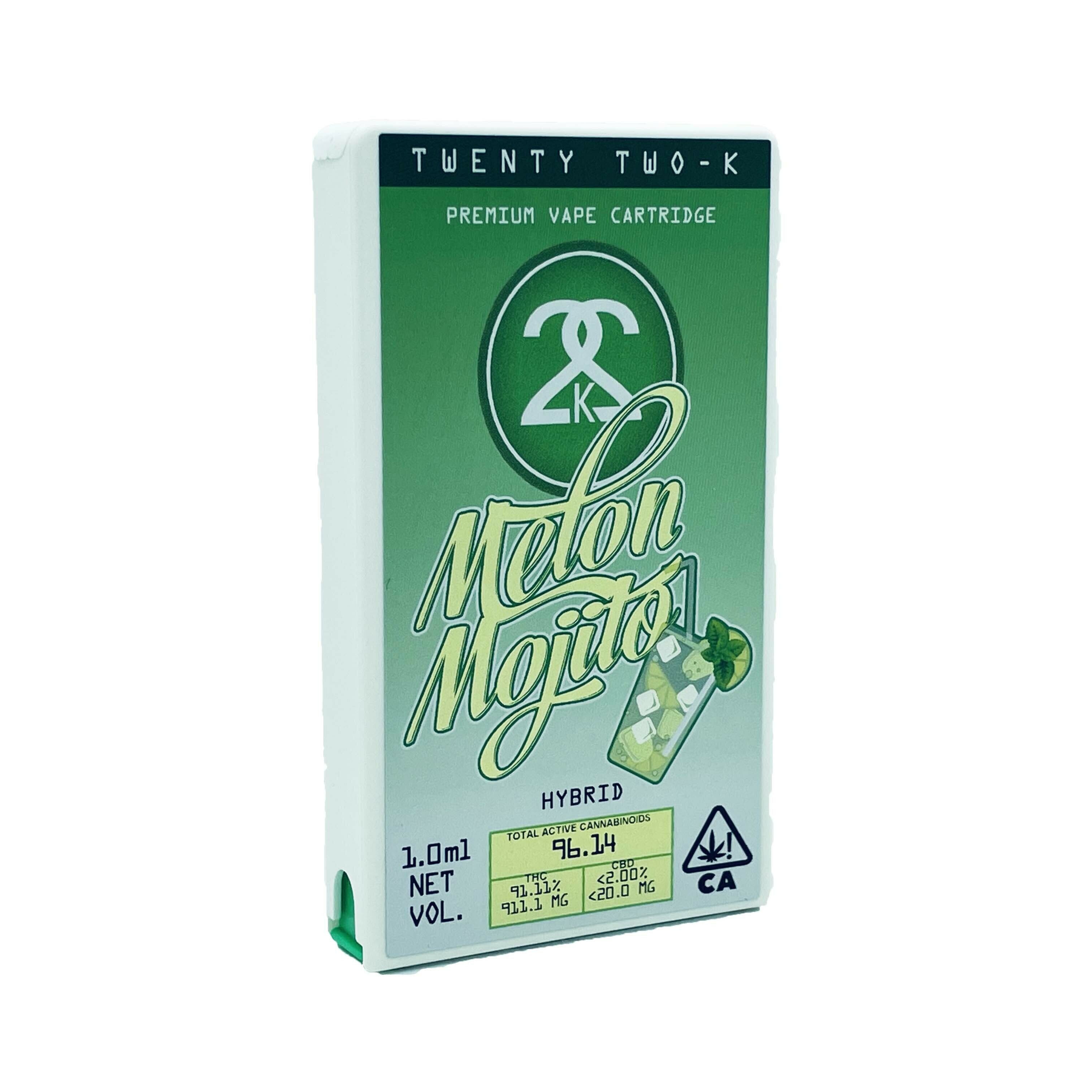 22K - Melon Mojito - Cartridge - 1.0ml