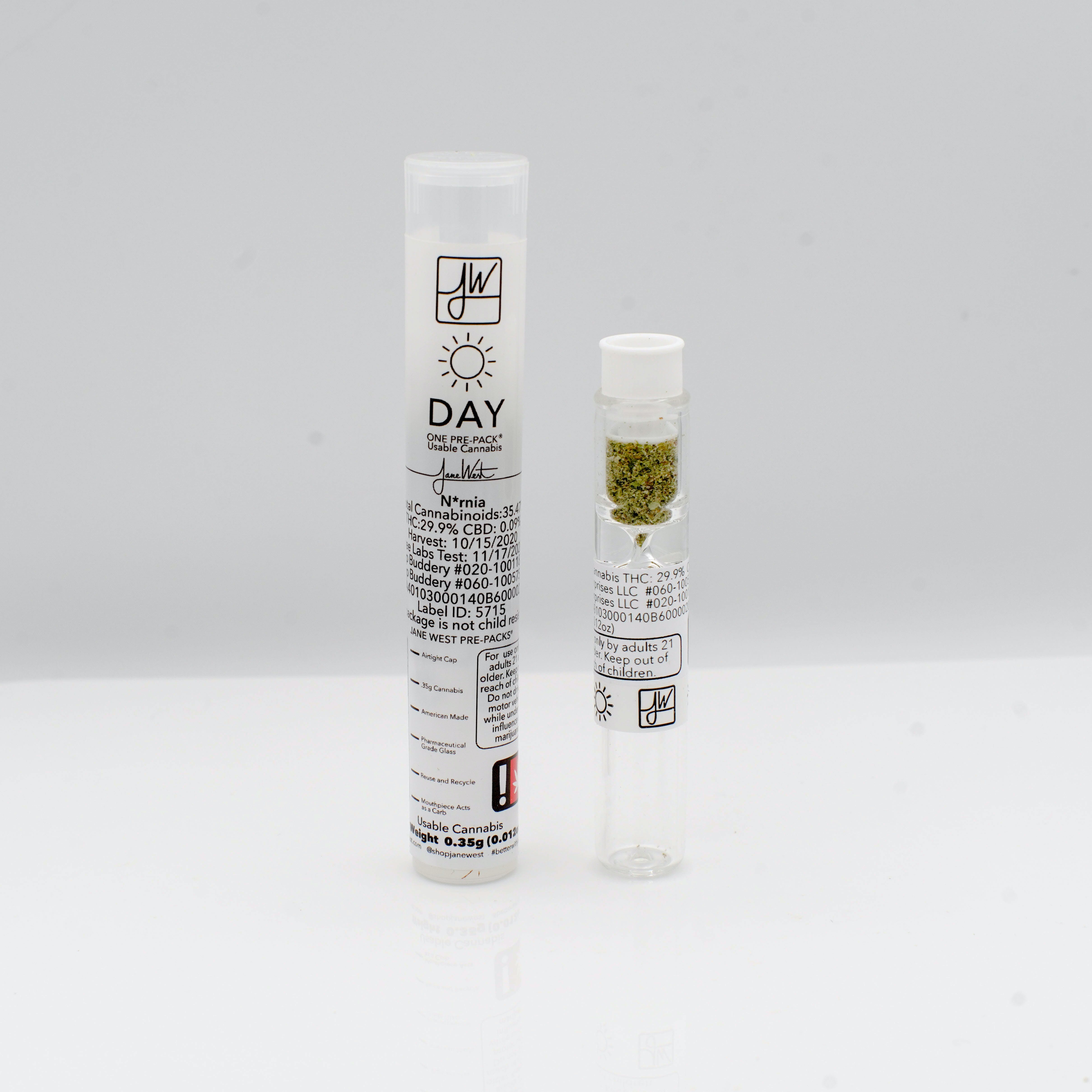 Pre-Packaged Chillum - Day 0.35g Flower