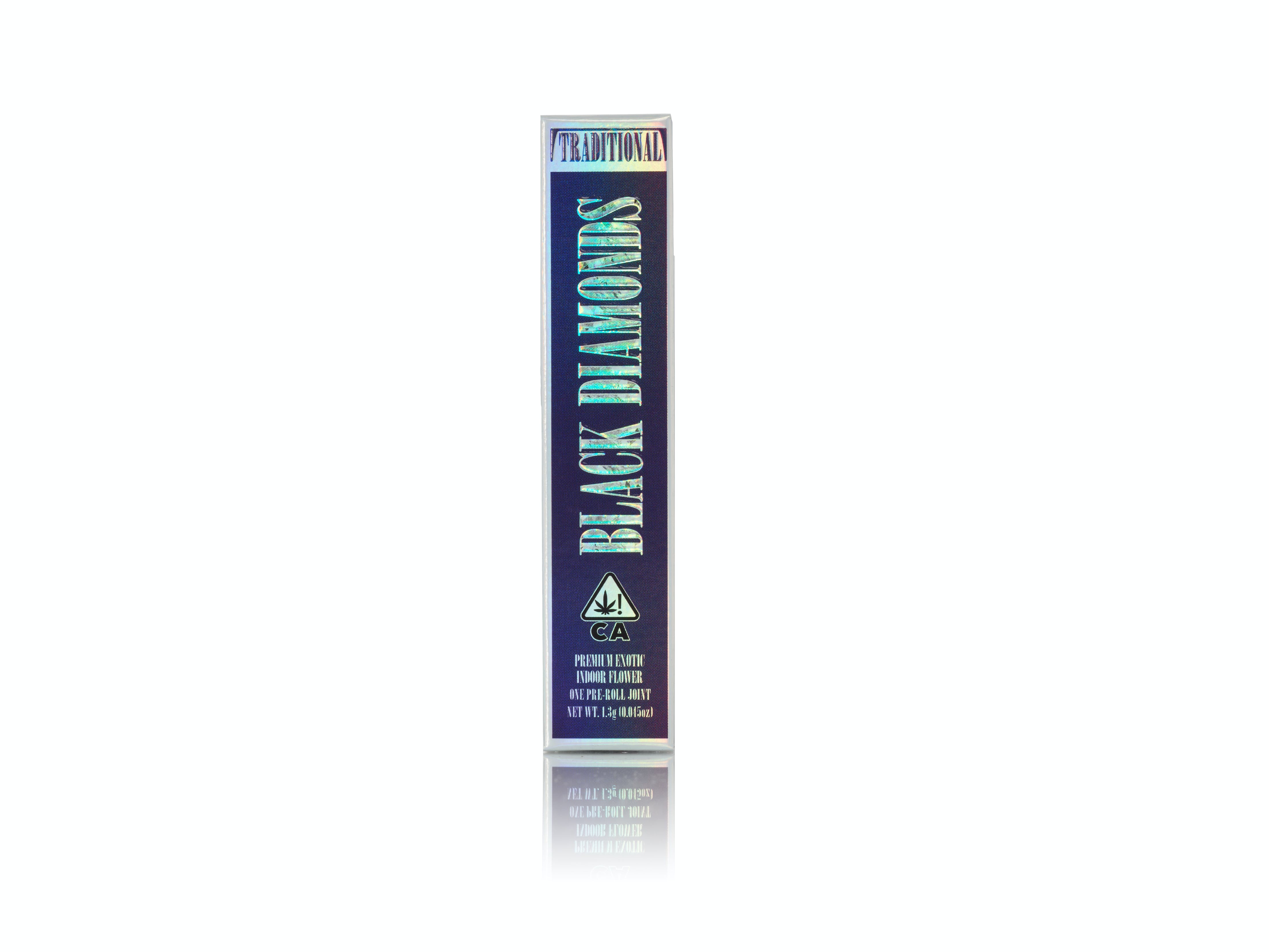 Traditional - Black Diamonds Pre-Roll 1G