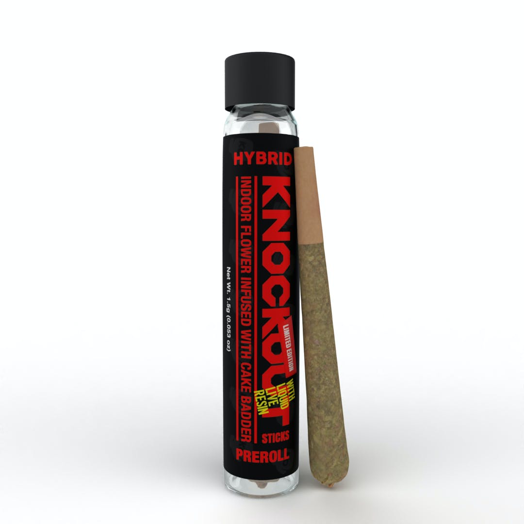 Hybrid Liquid Live Resin Infused Knockout Stick