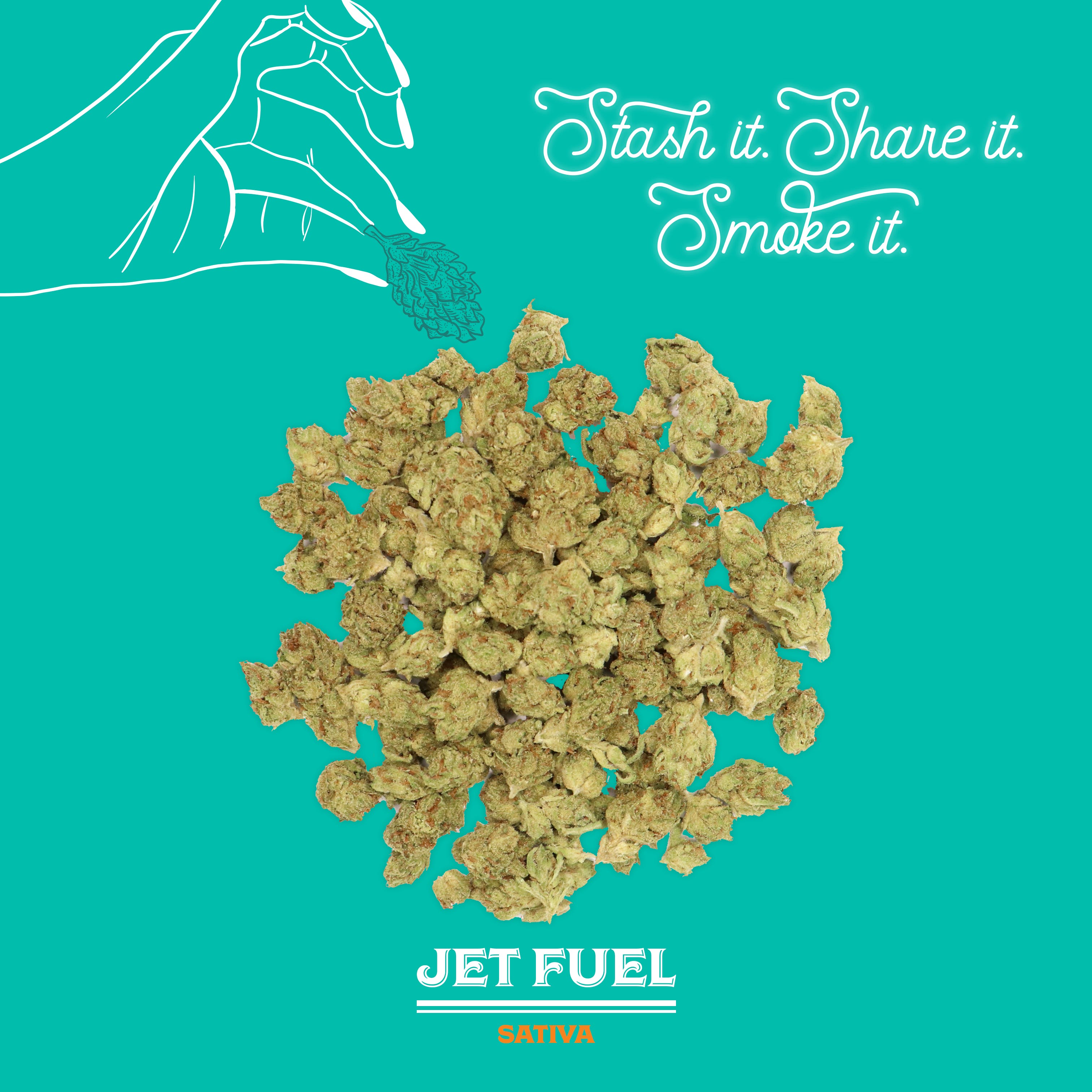 Jet Fuel | 28G | Mixed Light Smalls