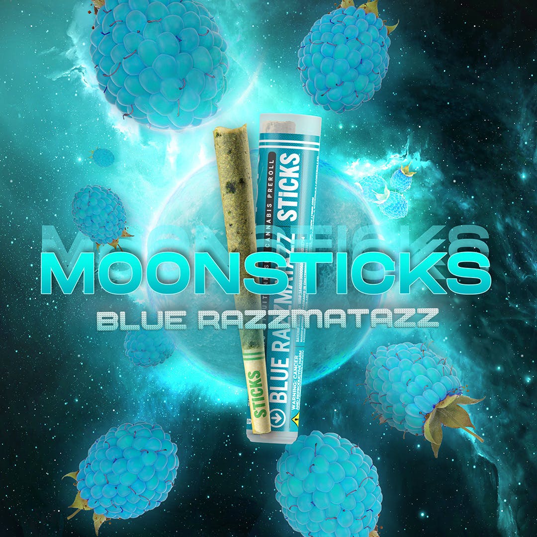 Sticks - Blue Razzmatazz Moonstick, 1.5g