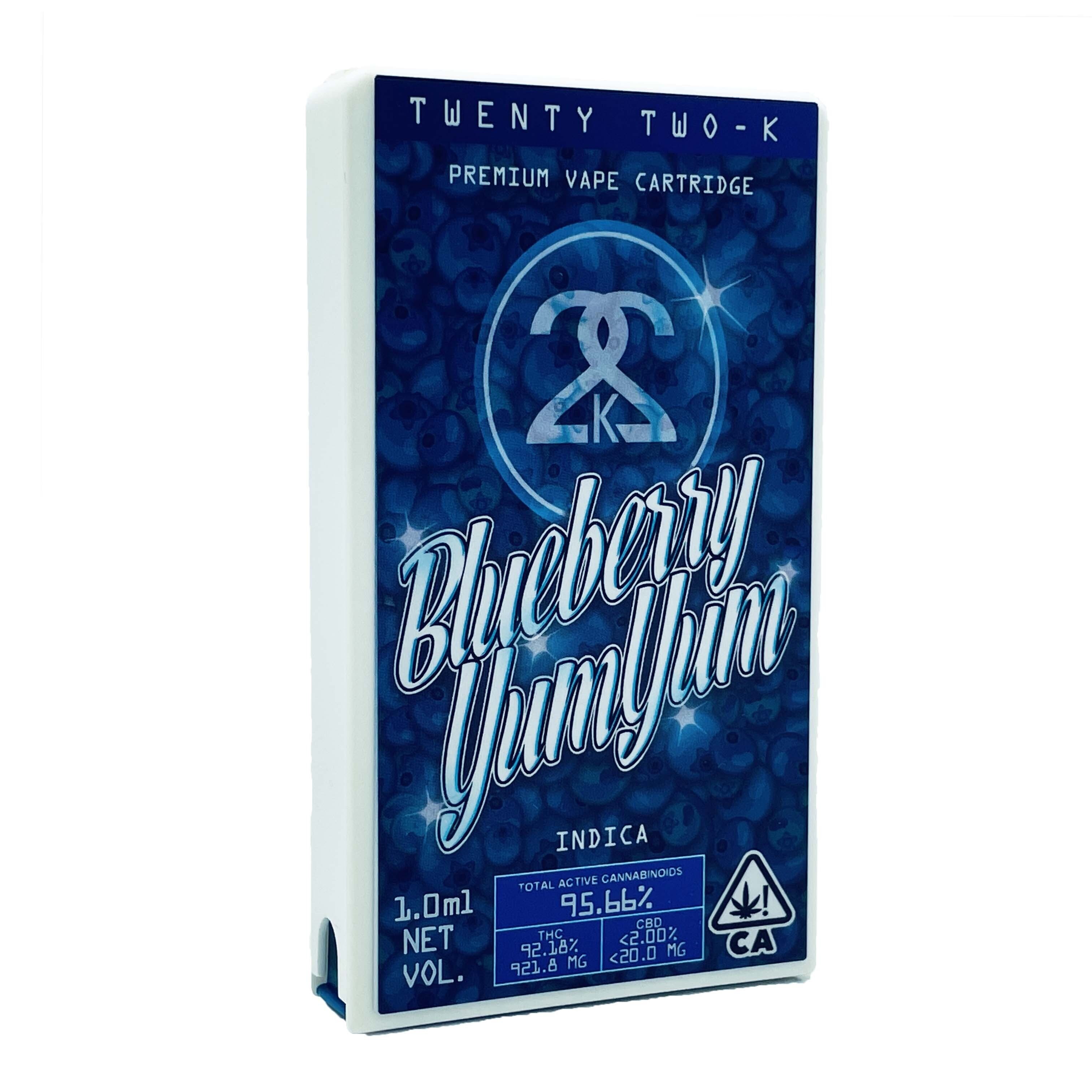 22K - Blueberry Yum Yum - Cartridge - 1.0ml