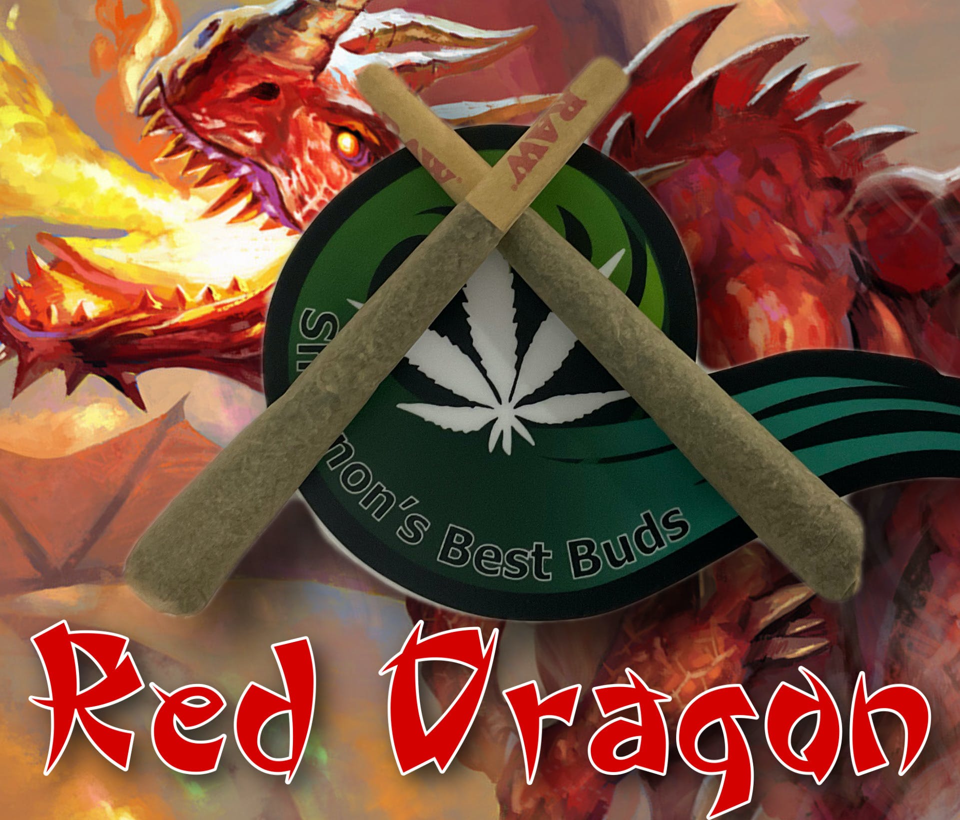 Red Dragon Full Bud Pre Roll