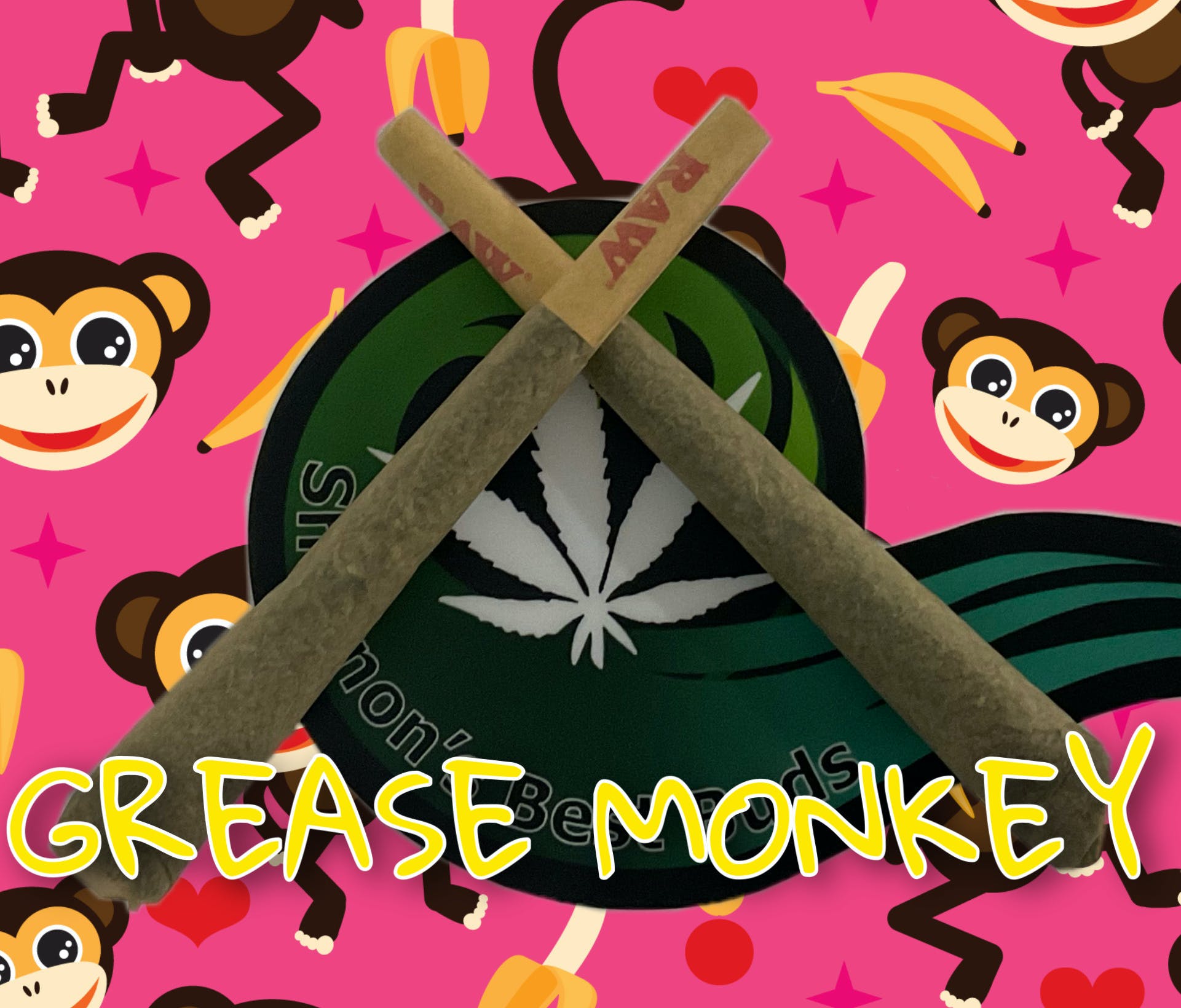 Grease Monkey Full Bud Pre Roll