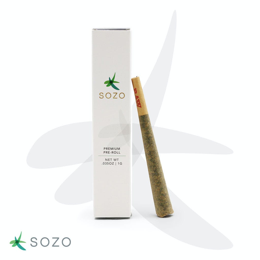 Strawnana 1g Pre-roll