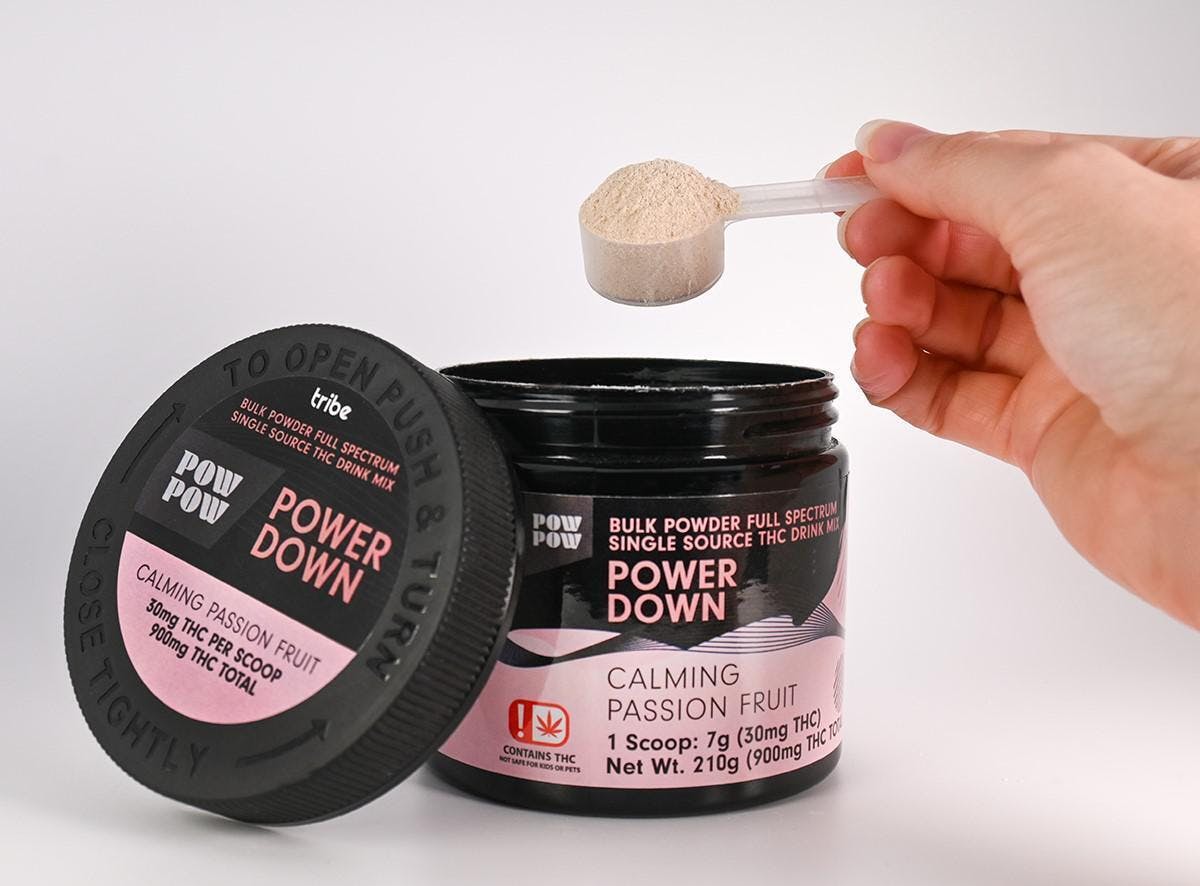 Bulk THC Drink Powder - Power Down - 30mg/scoop 900mg Total