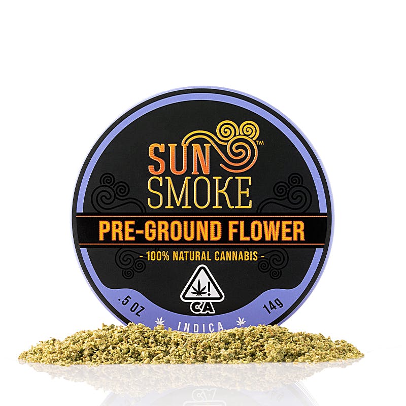 Pre-Ground Flower 1/2oz Tin (Indica)