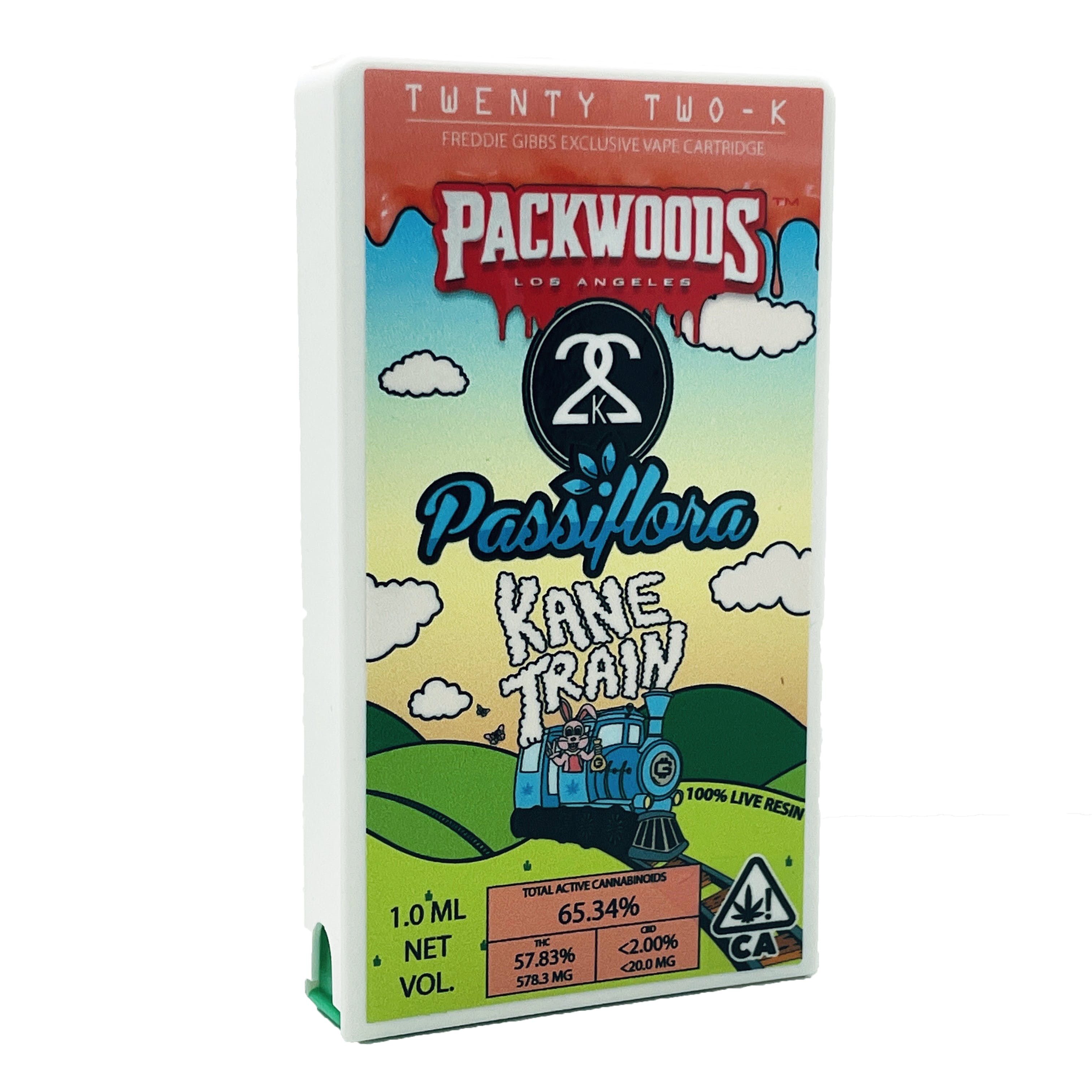 22K x Freddie Gibbs - Kane Train - 100% Live Resin HTE - Cartridge